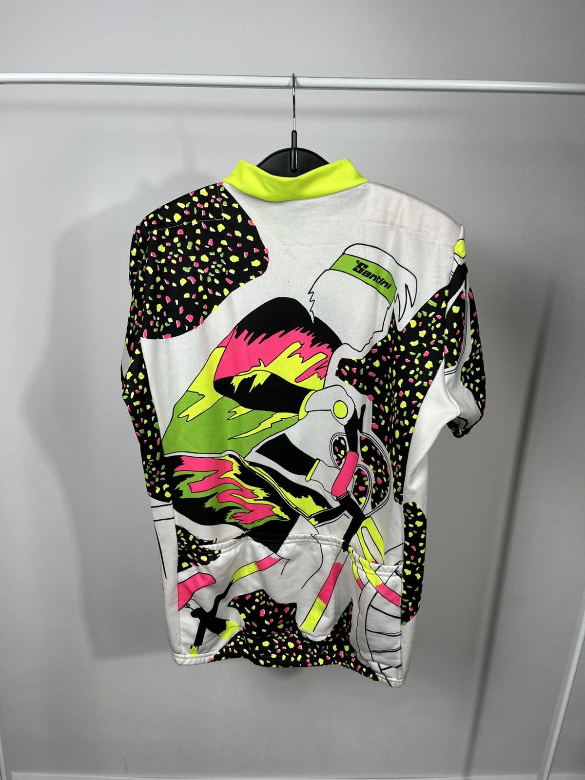 Other Vintage Santini Cycling Jersey Made in Italy XXL Bike Shirt Size US XXL / EU 58 / 5 - 13 Thumbnail