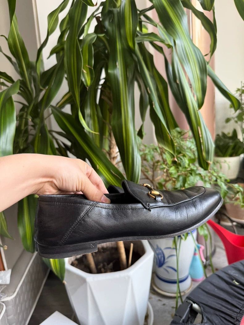 Gucci Gucci SlipOn Loafers in Black Size 37.5-2505 Size US 7.5 / EU 40-41 - 2 Thumbnail