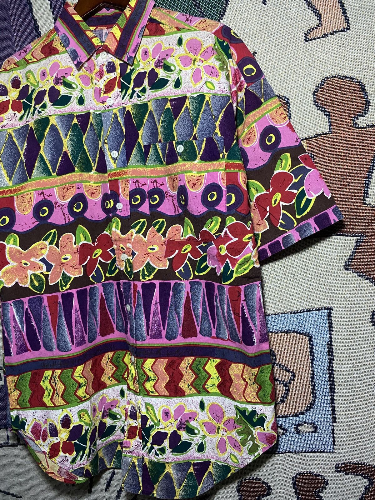 Panhandle Slim Panhandle Slim Vintage Hawaiian 80's Size US XL / EU 56 / 4 - 3 Thumbnail