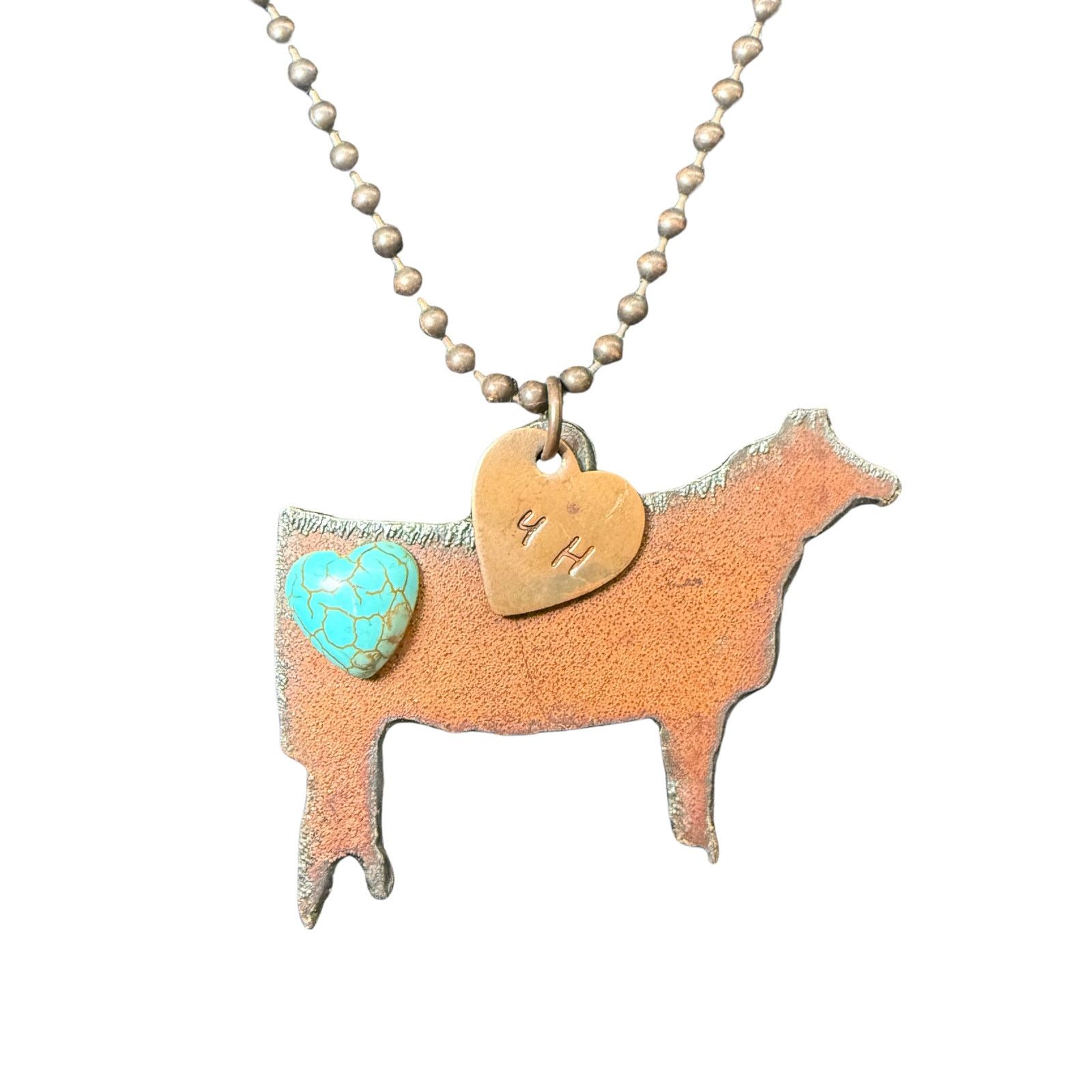 Handmade Handmade 4-H Cow Charm Necklace Size ONE SIZE - 2 Thumbnail