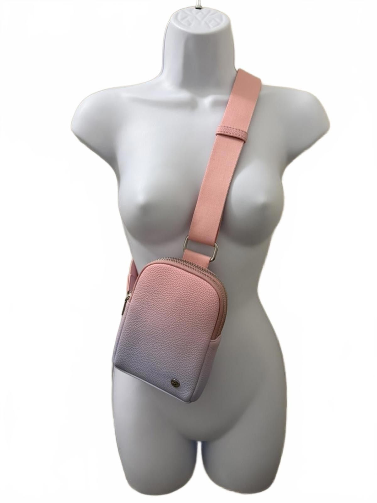 Other NWOT INICAT Crossbody Bag in Pink-Lavender Ombre Size ONE SIZE - 3 Thumbnail