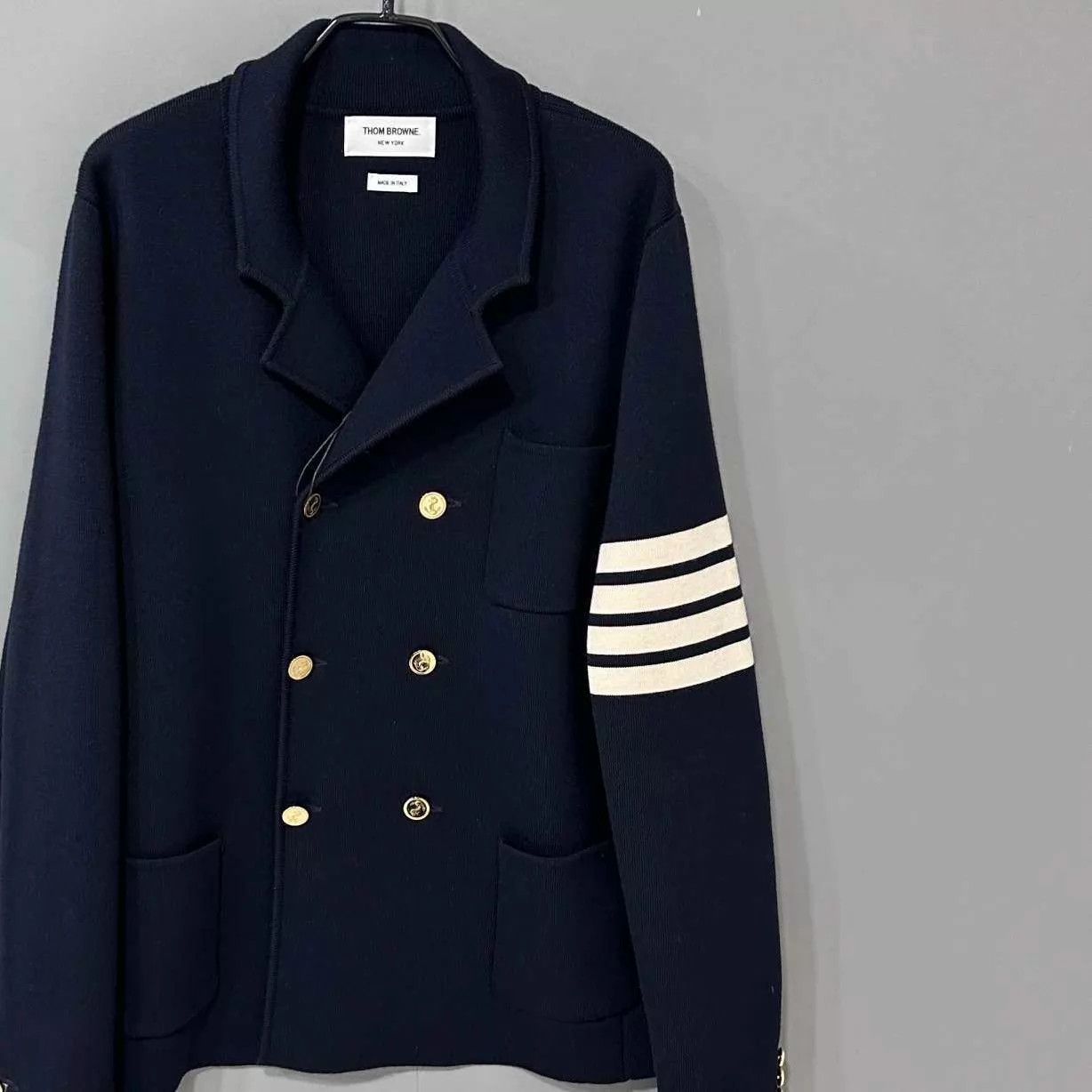 Thom Browne Thom Browne Classic Stripe Wool Jacket 99 New Size 4 Size S / US 4 / IT 40 - 2 Thumbnail