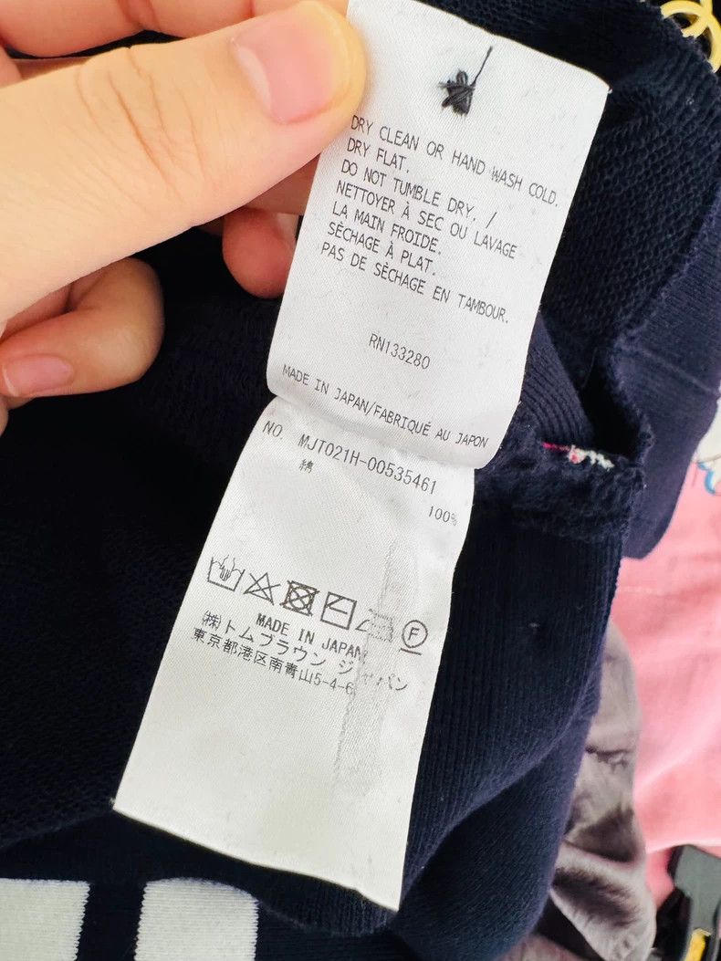 Thom Browne Thom Browne Blue hoodie Size US XS / EU 42 / 0 - 6 Thumbnail