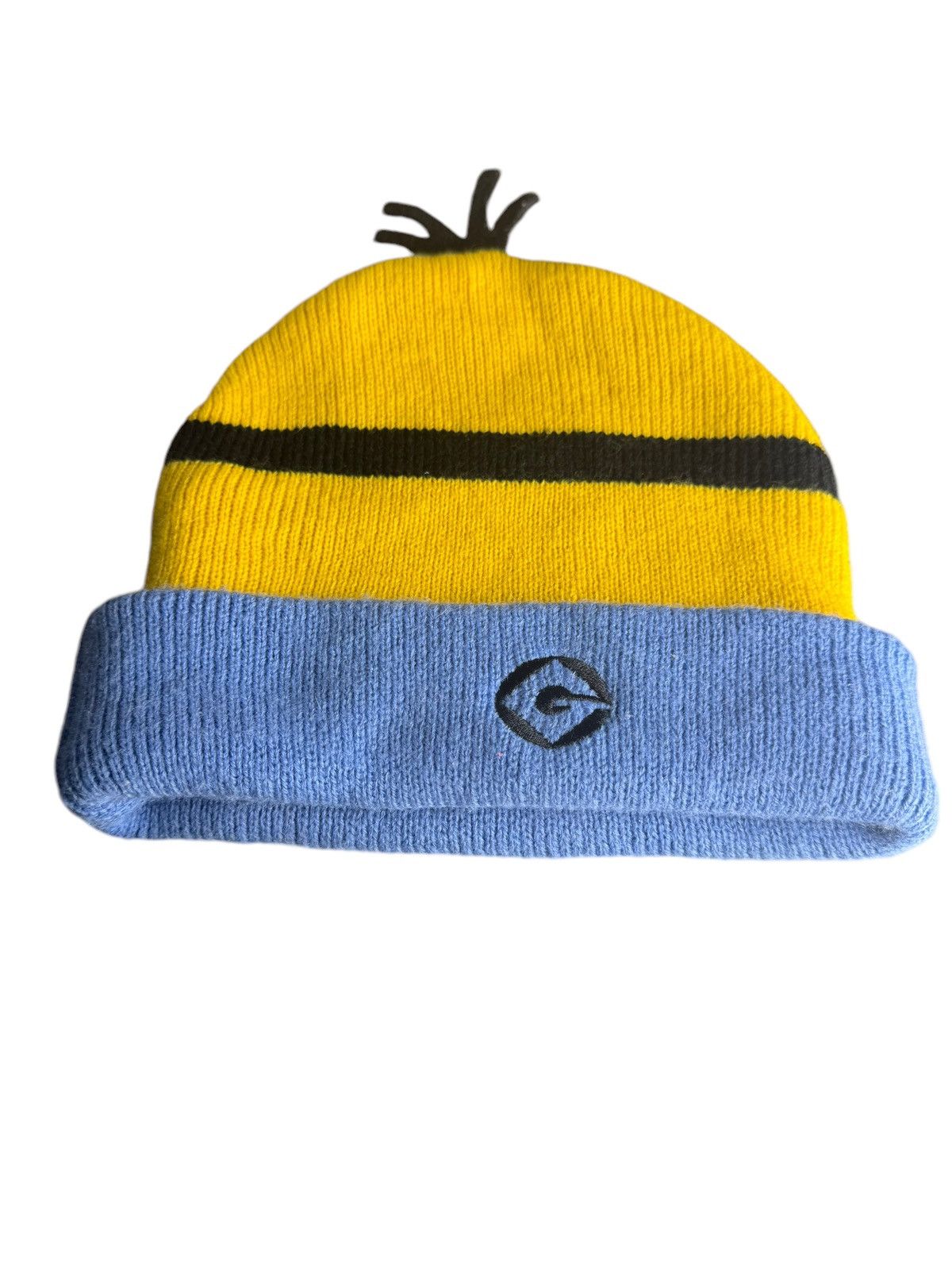 Disney VINTAGE BEANIE MINION UNIVERSAL STUDIOS JAPAN DESPICABLE ME Size ONE SIZE - 6 Thumbnail