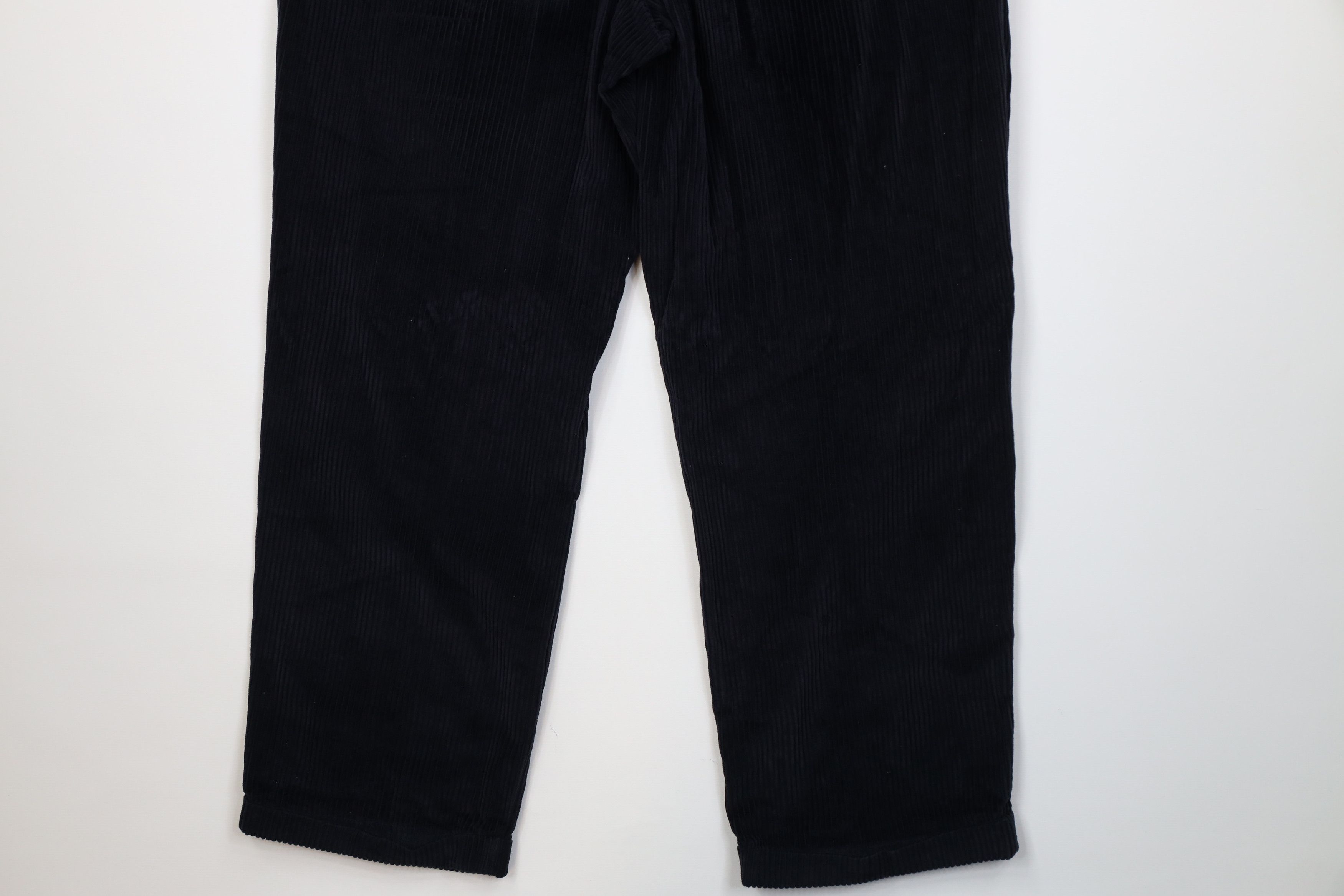 Eddie Bauer Vintage 90s Eddie Bauer Wide Leg Corduroy Pants Navy Blue Size US 38 / EU 54 - 11 Thumbnail