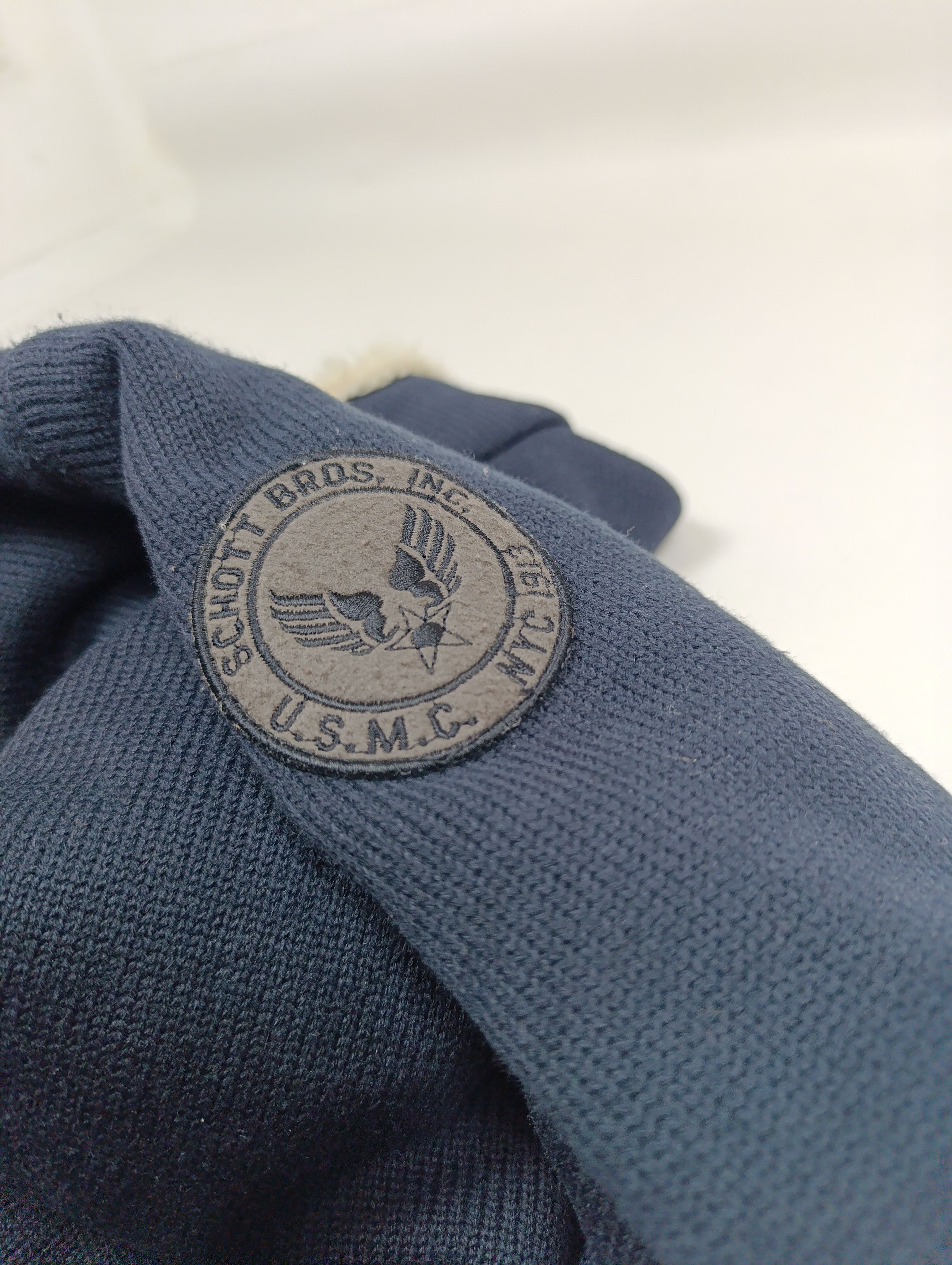 Schott SCHOTT NYC MEN'S SHELTER PLAIN KNIT SHERPA JACKET Size US L / EU 52-54 / 3 - 3 Thumbnail