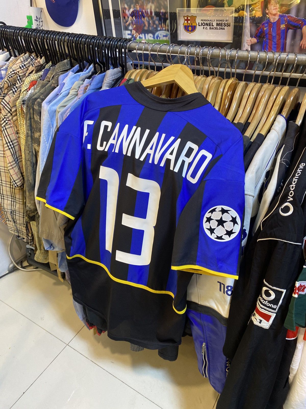 Nike Vintage Y2K Inter Milan Home Kit Size US XL / EU 56 / 4 - 3 Thumbnail