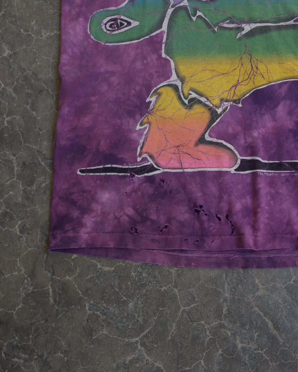 Band Tees Vintage Grateful Dead Big Bear Purple Archive USA Grail Tee Size US XL / EU 56 / 4 - 3 Thumbnail