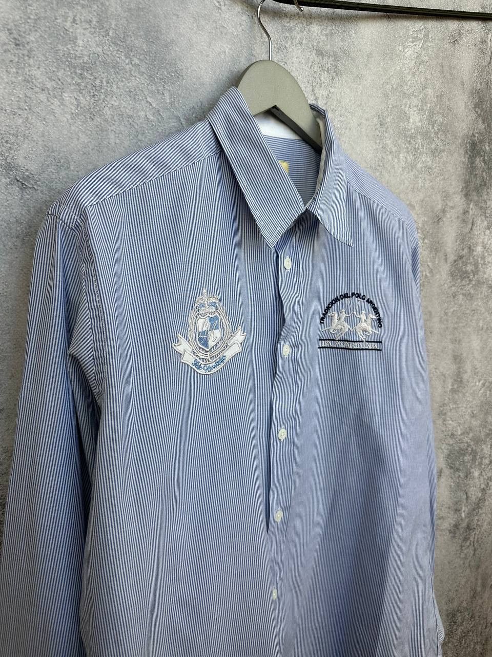 La Martina La Martina Argentina Striped Button Up Shirt LS Cotton Size US XL / EU 56 / 4 - 3 Thumbnail