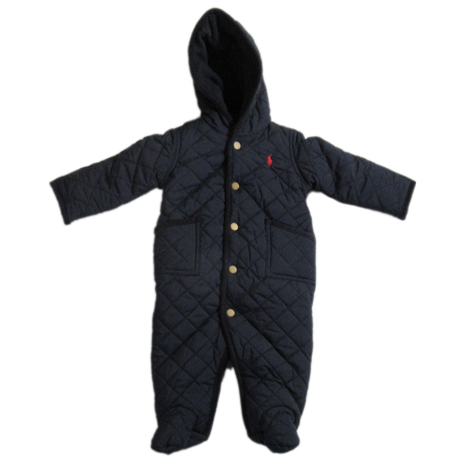 Polo Ralph Lauren Polo Ralph Lauren Baby Bunting Snow Suit Hooded 6 Months Size US XXS / EU 40 - 1 Thumbnail