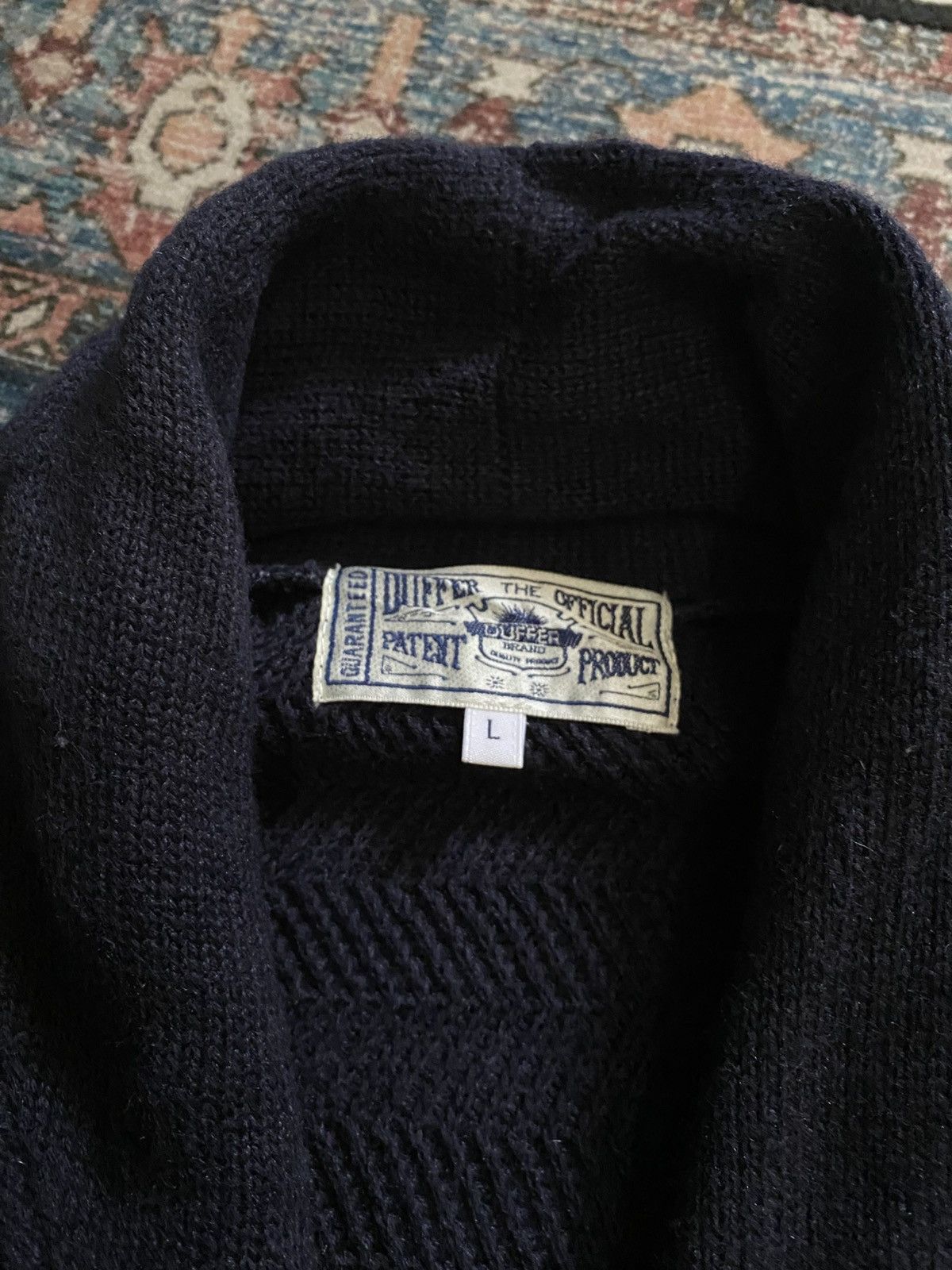 Polo Ralph Lauren The Duffer of St.George cardigan Navy Size US L / EU 52-54 / 3 - 4 Thumbnail