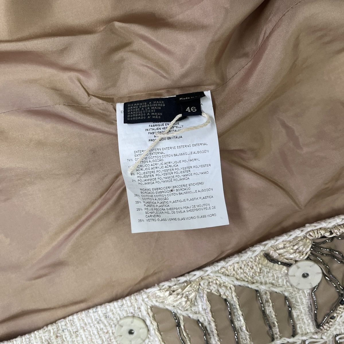 Etro ETRO Hand-Embroidered Coat Size L / US 10 / IT 46 - 5 Thumbnail
