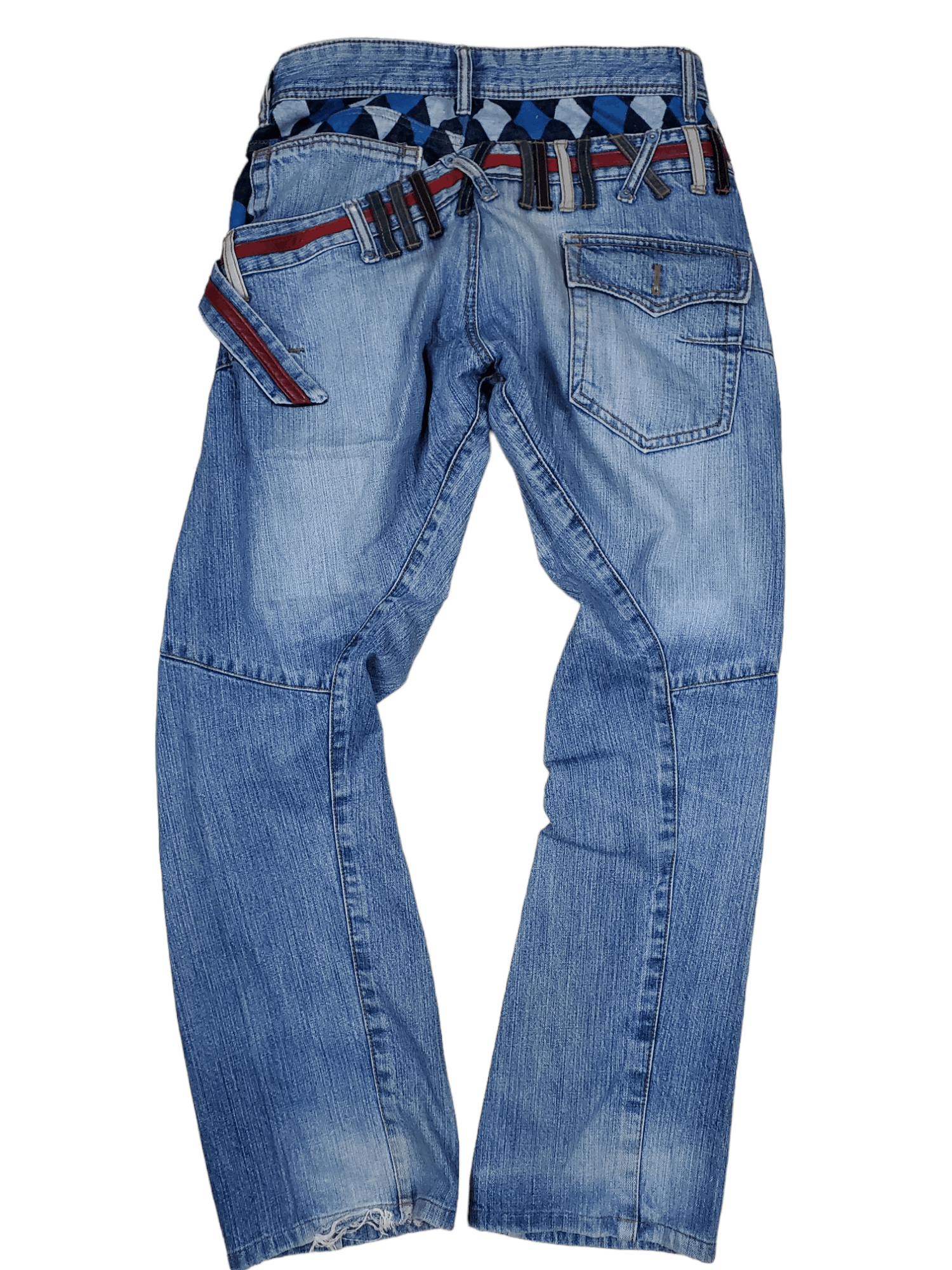 Japanese Brand × Vintage 🔥Vintage Double Waist Denim BreathMint🔥 Size US 31 - 1 Thumbnail