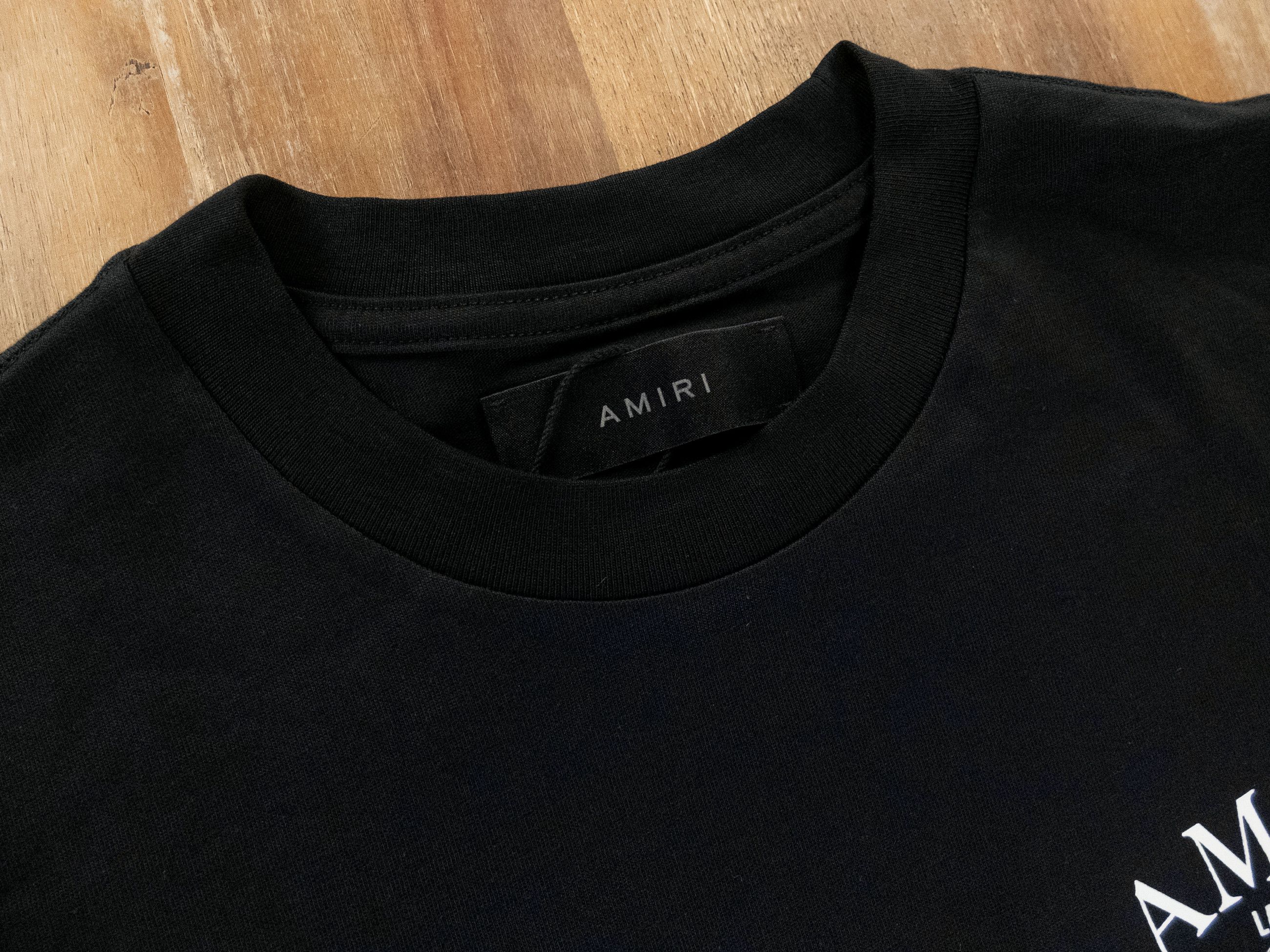Amiri AMIRI black LA Arts District logo print t-shirt Medium Size US M / EU 48-50 / 2 - 6 Thumbnail