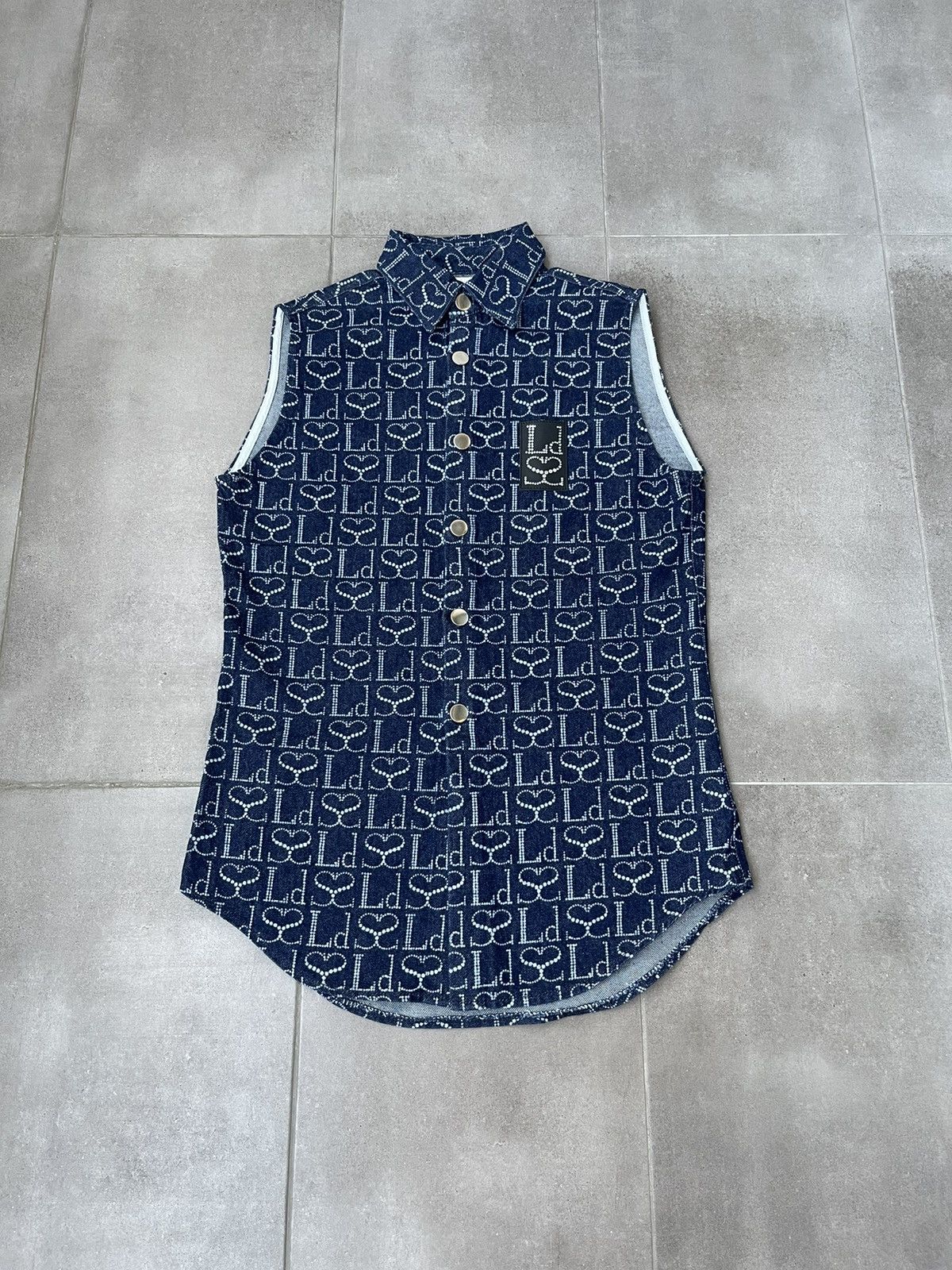 Ludovic De Saint Sernin !DS! AW23 Ludovic De Saint Sernin Monogram Sleeveless Size US L / EU 52-54 / 3 - 7 Thumbnail