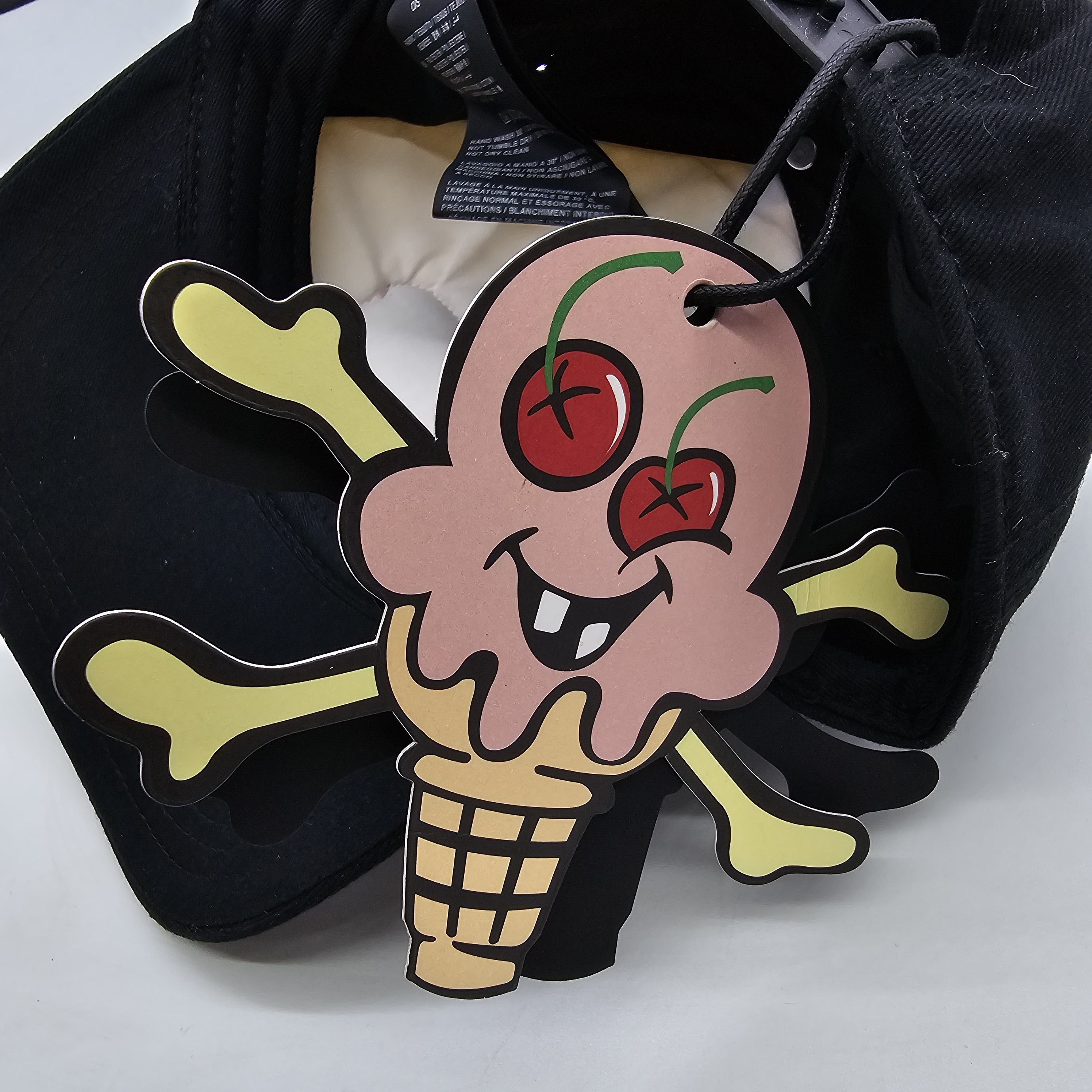 Billionaire Boys Club × Icecream × Palm Angels Palm Angels x Icecream - FW19 Embroidered Logo Cap Size ONE SIZE - 7 Thumbnail