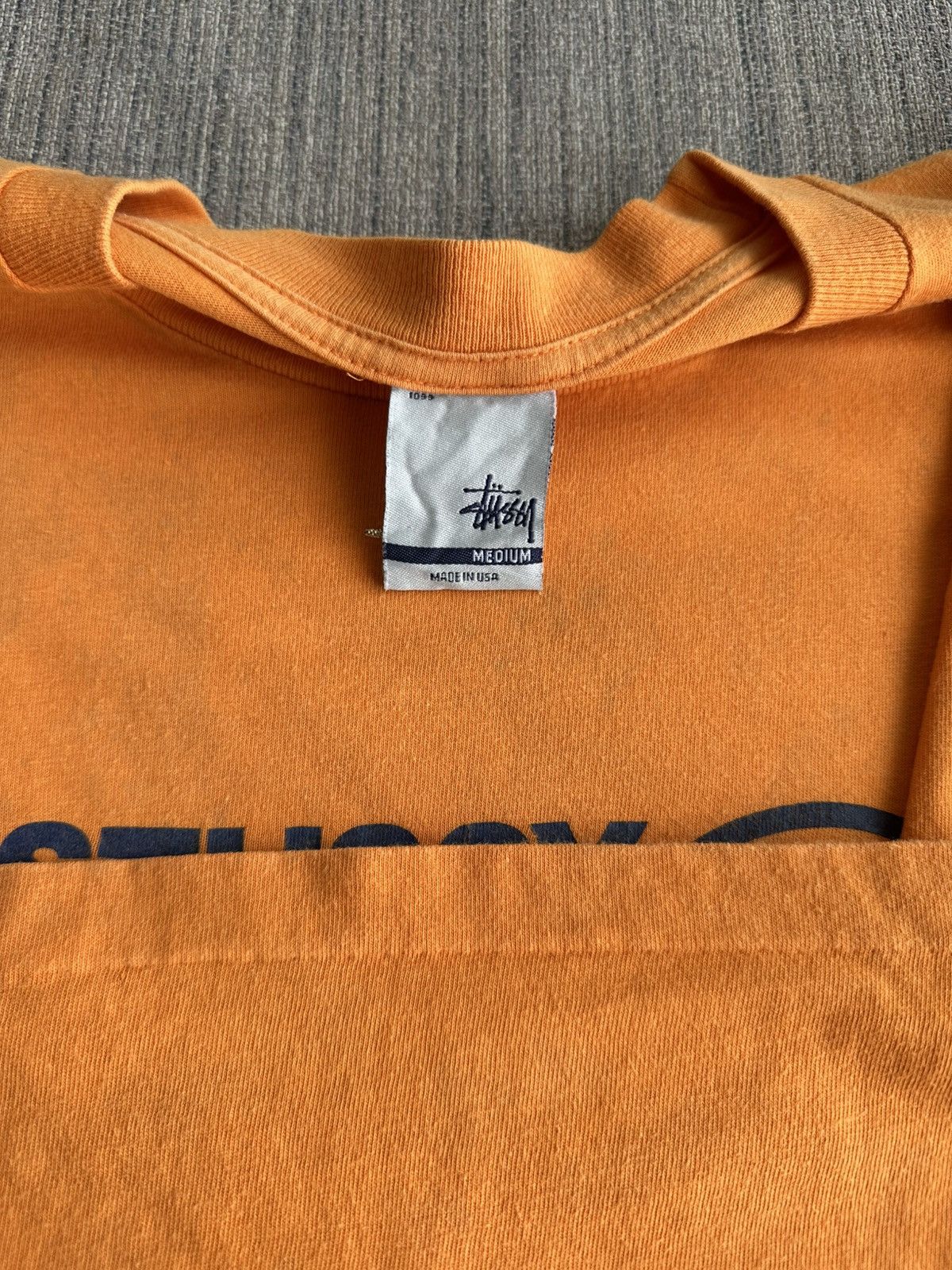 Stussy × Vintage Vintage 90’s Stussy International Single Stitch USA Tshirt Size US M / EU 48-50 / 2 - 4 Thumbnail