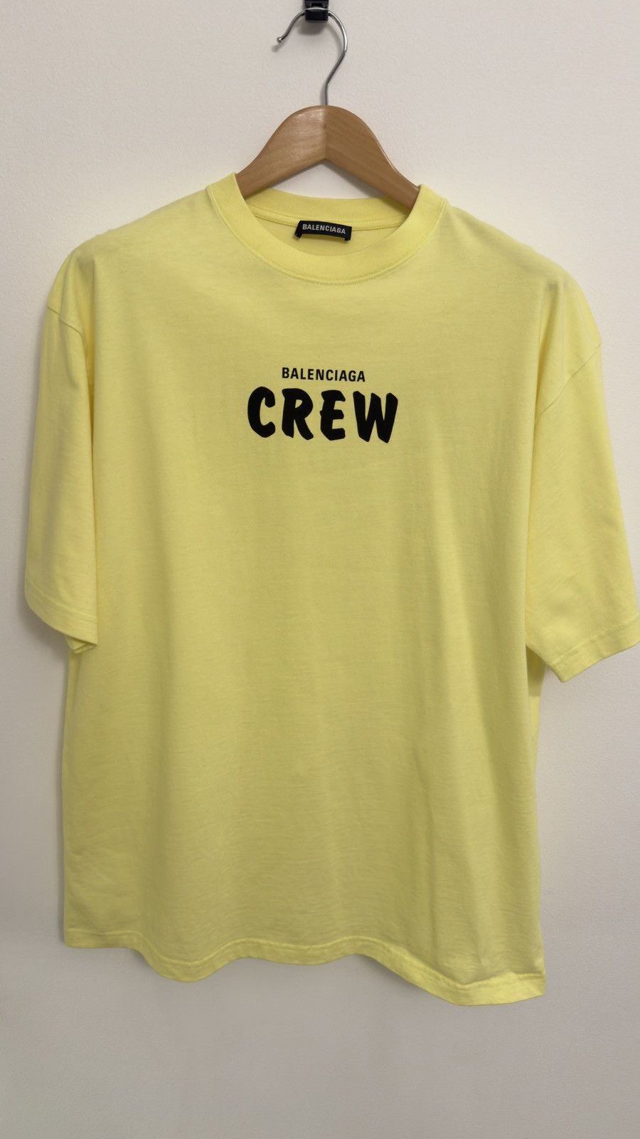 Balenciaga Crew Logo T-Shirt Size US L / EU 52-54 / 3 - 1 Thumbnail