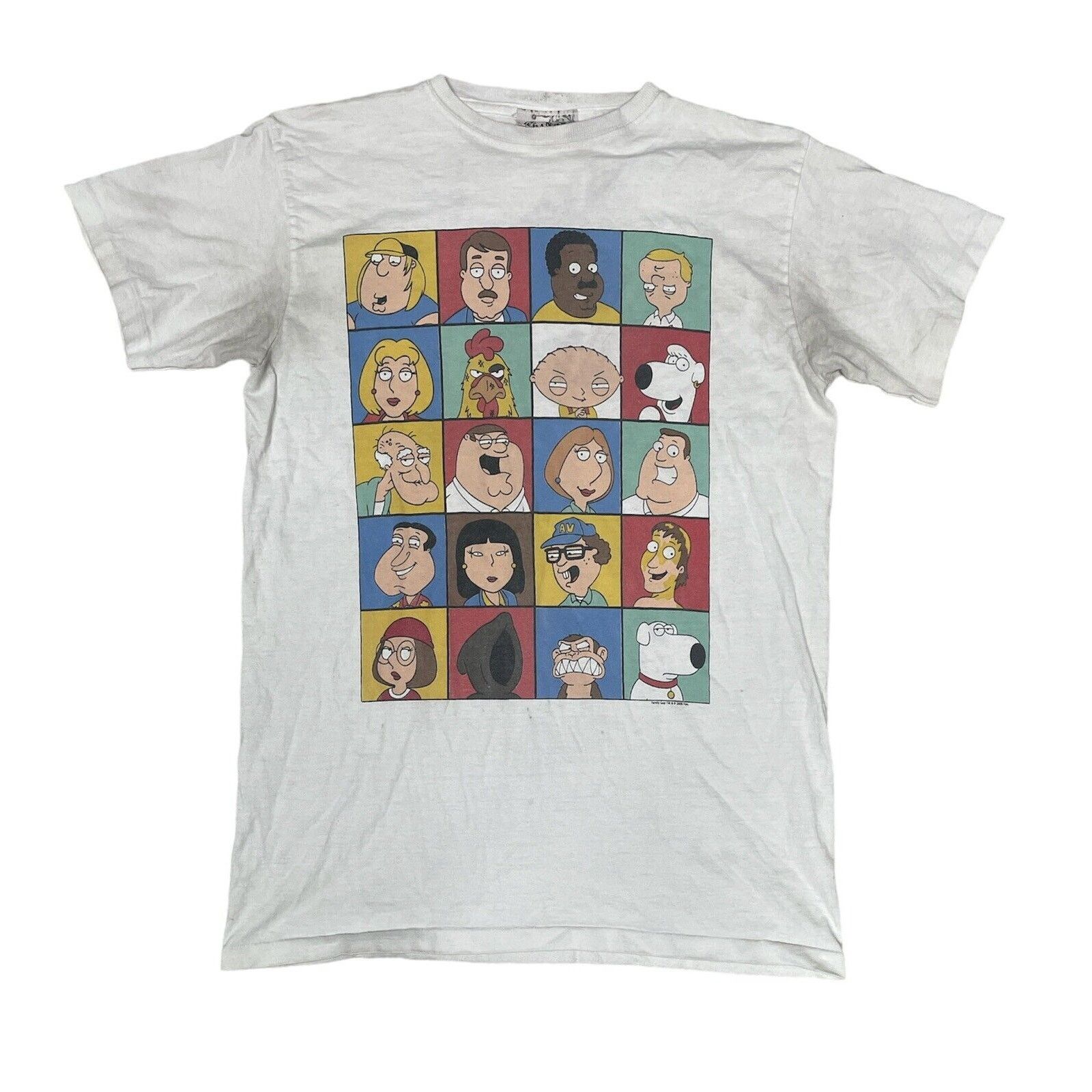 Changes 2008 Family Guy Full Cast T-Shirt Single Stitch Bootleg L Size US L / EU 52-54 / 3 - 1 Thumbnail