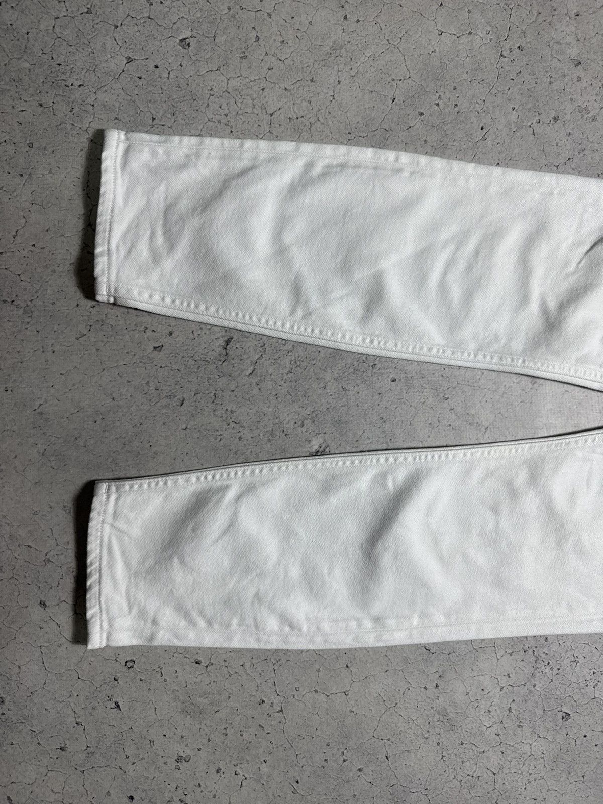 Ralph Lauren Purple Label Ralph Lauren Purple Label Luxury Denim Jeans White Size US 30 / EU 46 - 2 Thumbnail