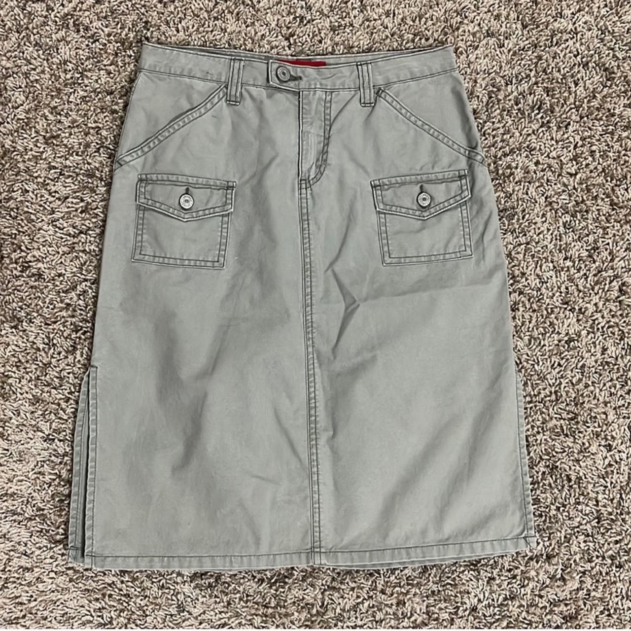 UNIONBAY × Vintage Y2K Union Bay Cargo Skirt Size 26" / US 2 / IT 38 - 1 Thumbnail