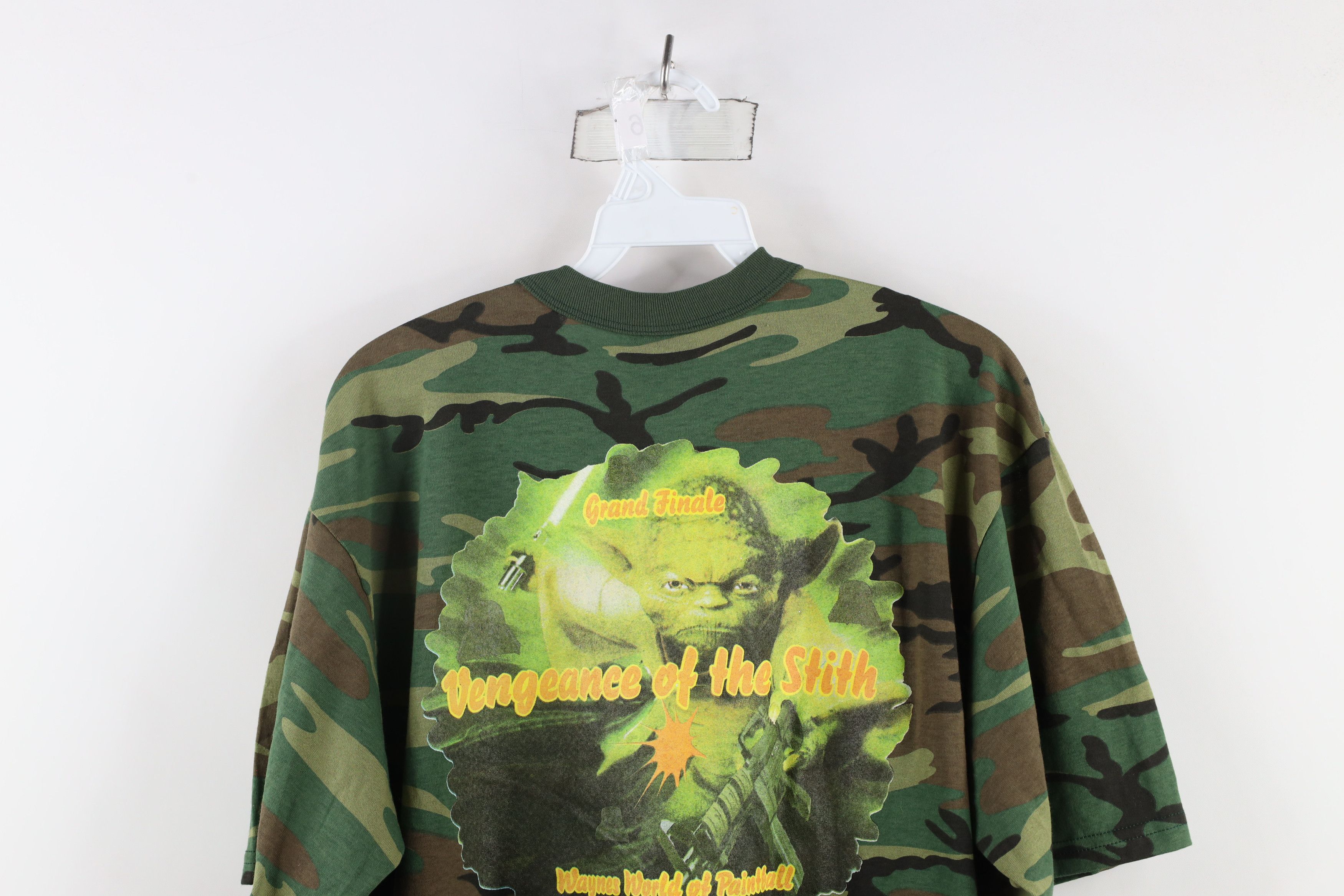 Vintage Vintage Y2K Streetwear Camouflage Paintball T-Shirt Size US L / EU 52-54 / 3 - 11 Thumbnail