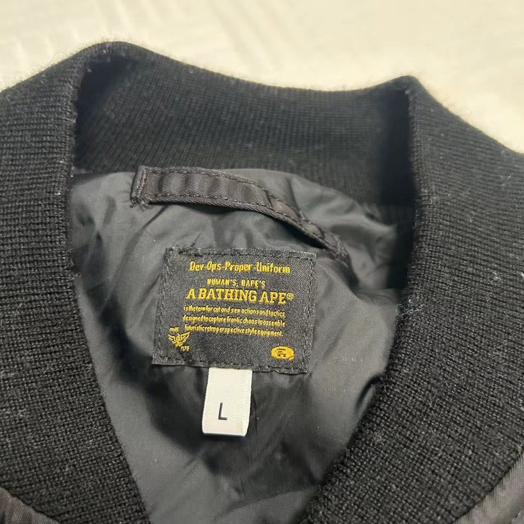 Bape BAPE SHARK MA-1 JACKET Size US L / EU 52-54 / 3 - 4 Thumbnail
