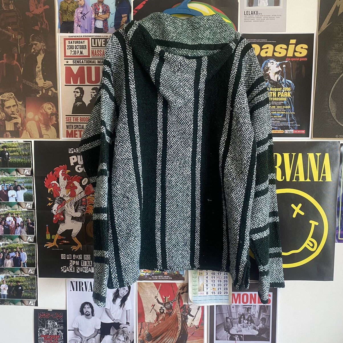 Vintage Vintage Japanese Made Knitwear Hoodie Size US L / EU 52-54 / 3 - 8 Thumbnail