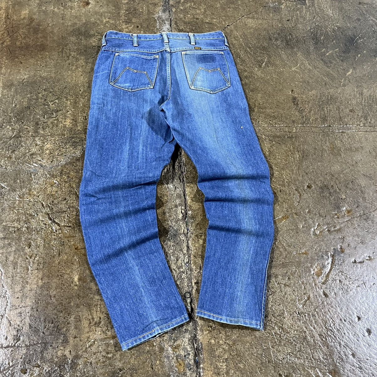 Levi's × Vintage × Wrangler Vintage 1960s Maverick Faded True Vintage Denim Jeans Rare Size US 33 - 3 Thumbnail