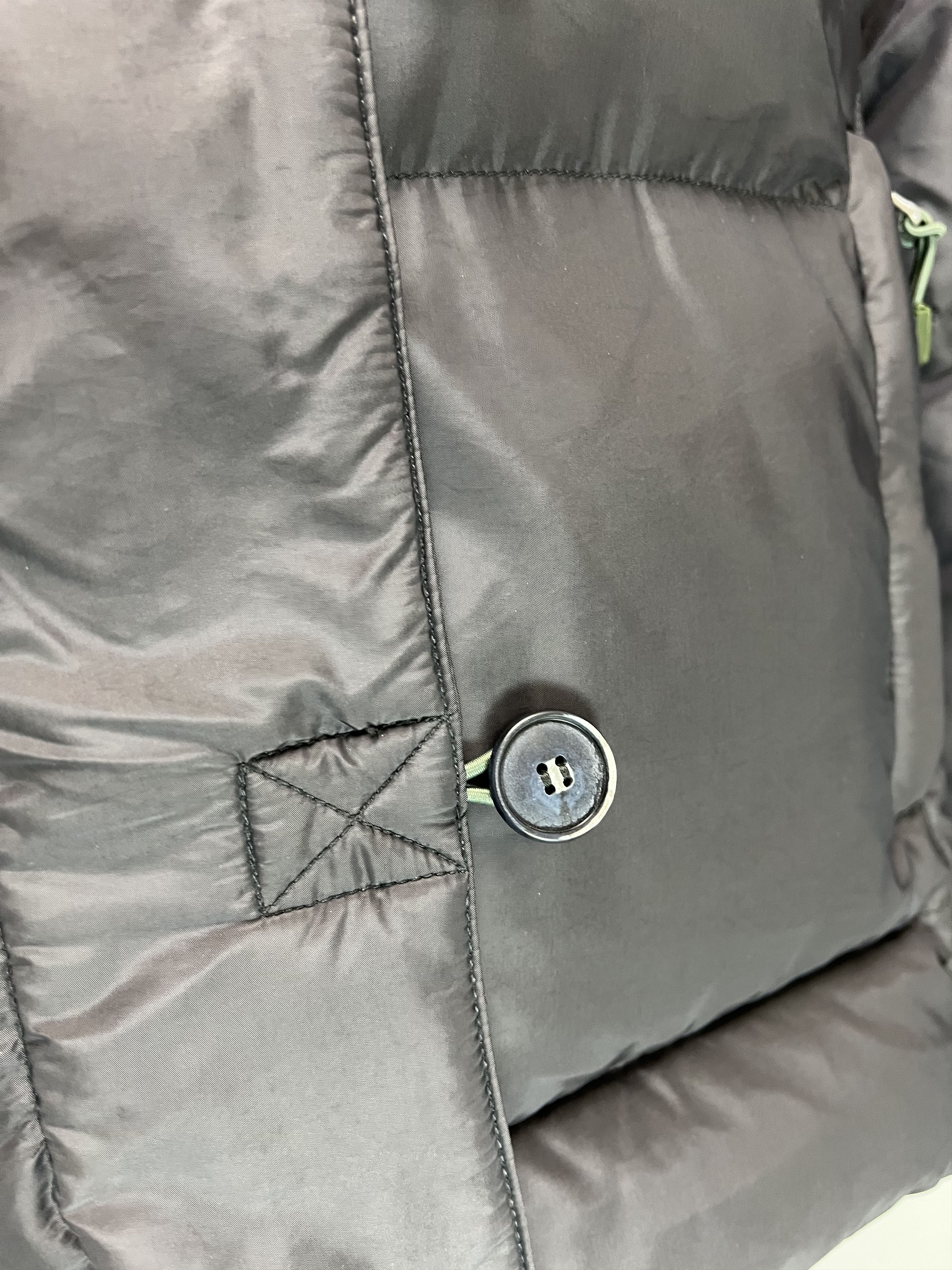 JET SET Jet Set Vintage Women's Gray Puffer Down Jacket Size L/XL Size XL / US 12-14 / IT 48-50 - 12 Thumbnail
