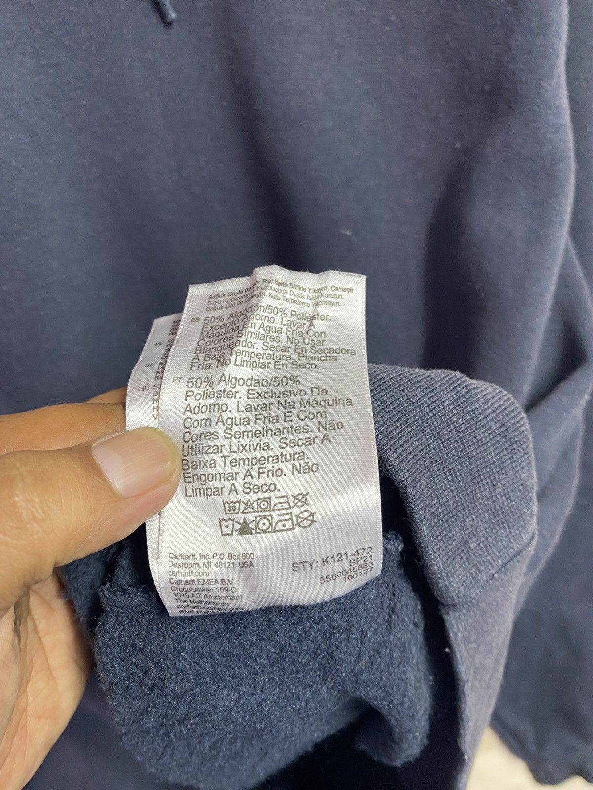 Carhartt Carhartt men's midweight hooded sweatshirt Size US XL / EU 56 / 4 - 5 Thumbnail
