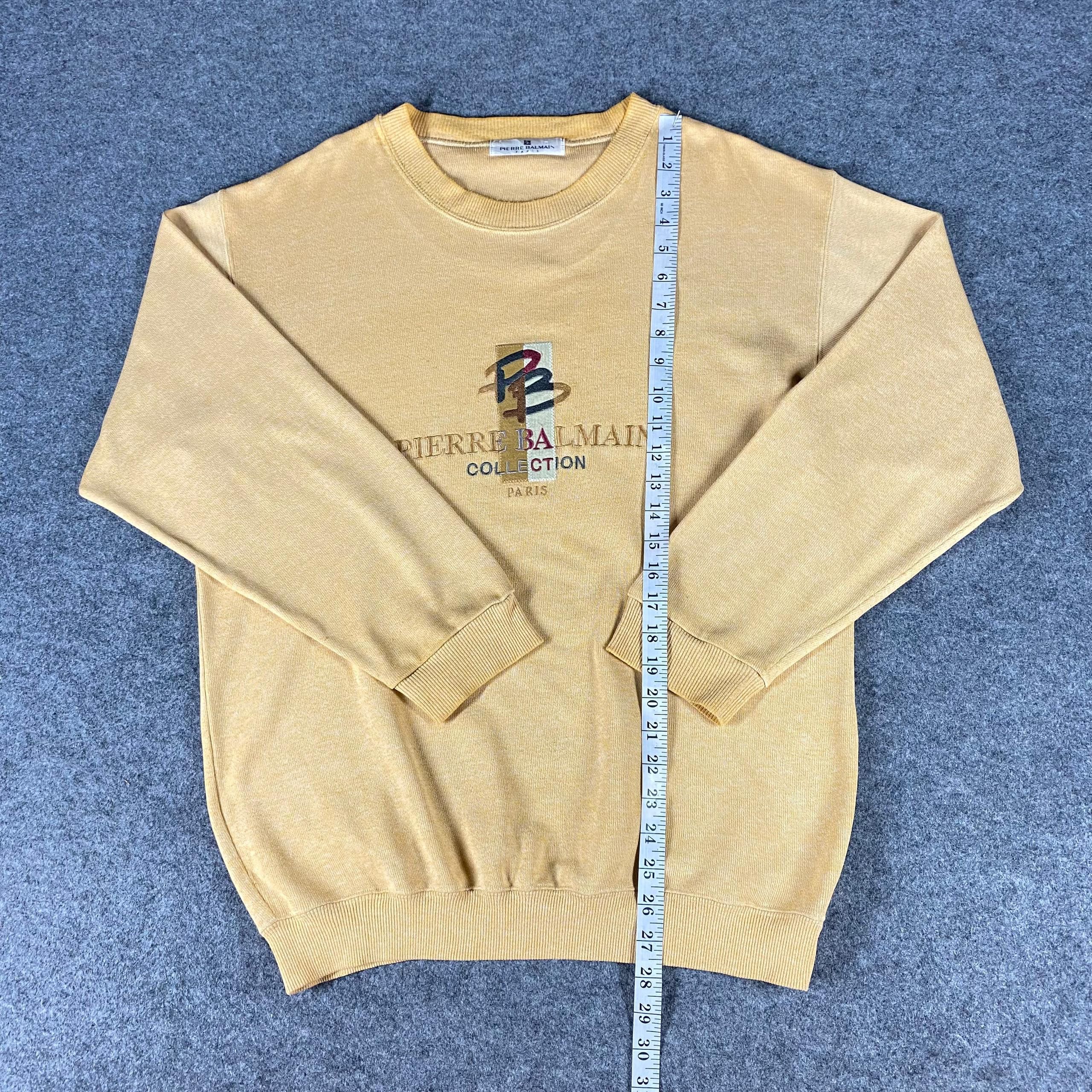 Pierre Balmain Vintage Piere Balmain Paris Sweatshirt Size US L / EU 52-54 / 3 - 6 Thumbnail