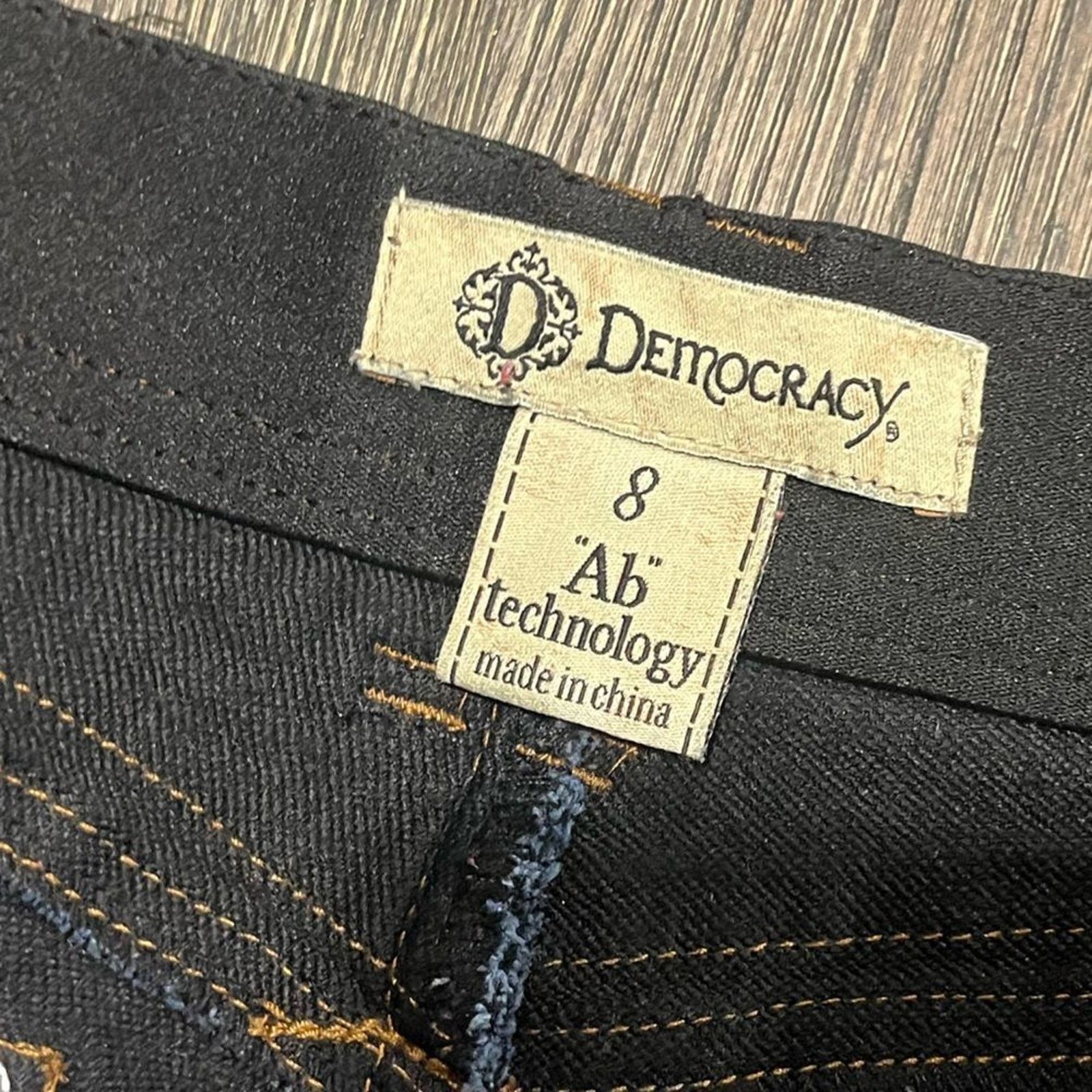 Vintage Democracy Womens Denim Jegging Jeans AB Solution Fly 8 Size 30" / US 8 / IT 44 - 6 Thumbnail