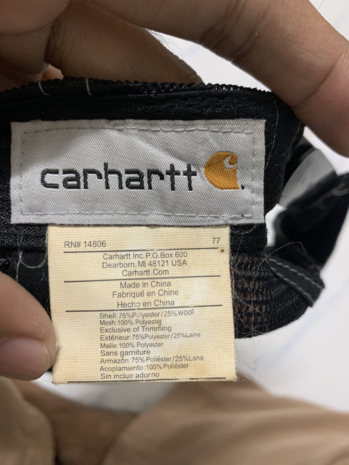 Carhartt Carhartt Vintage Cap Size 30 - 4 Thumbnail
