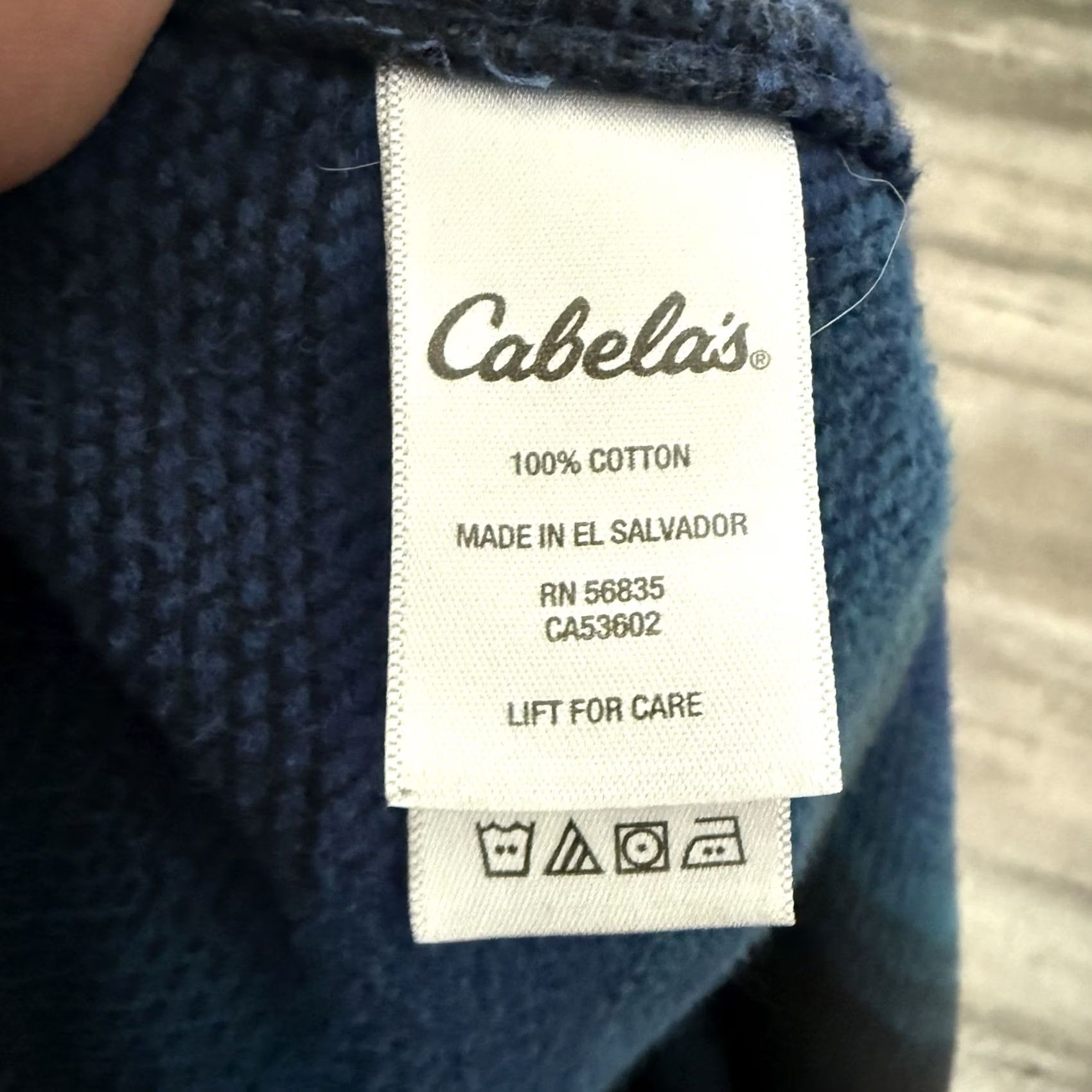 Vintage Cabelas Heavy Shirt Men Large Blue Plaid Woven Shacket Work Jacket Outdoors Flaw Size US L / EU 52-54 / 3 - 4 Thumbnail
