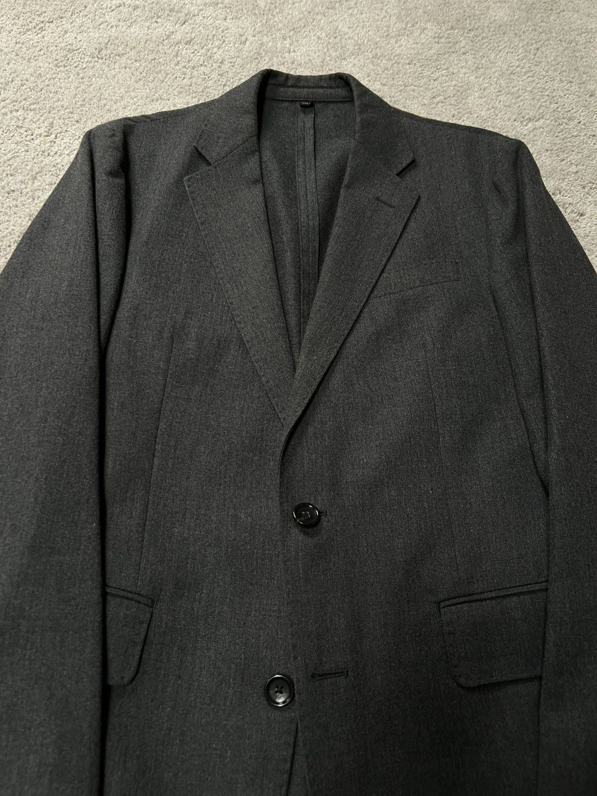 J.Crew J.Crew Charcoal Wool Ludlow Suit Jacket & Pants Size 36S - 2 Thumbnail