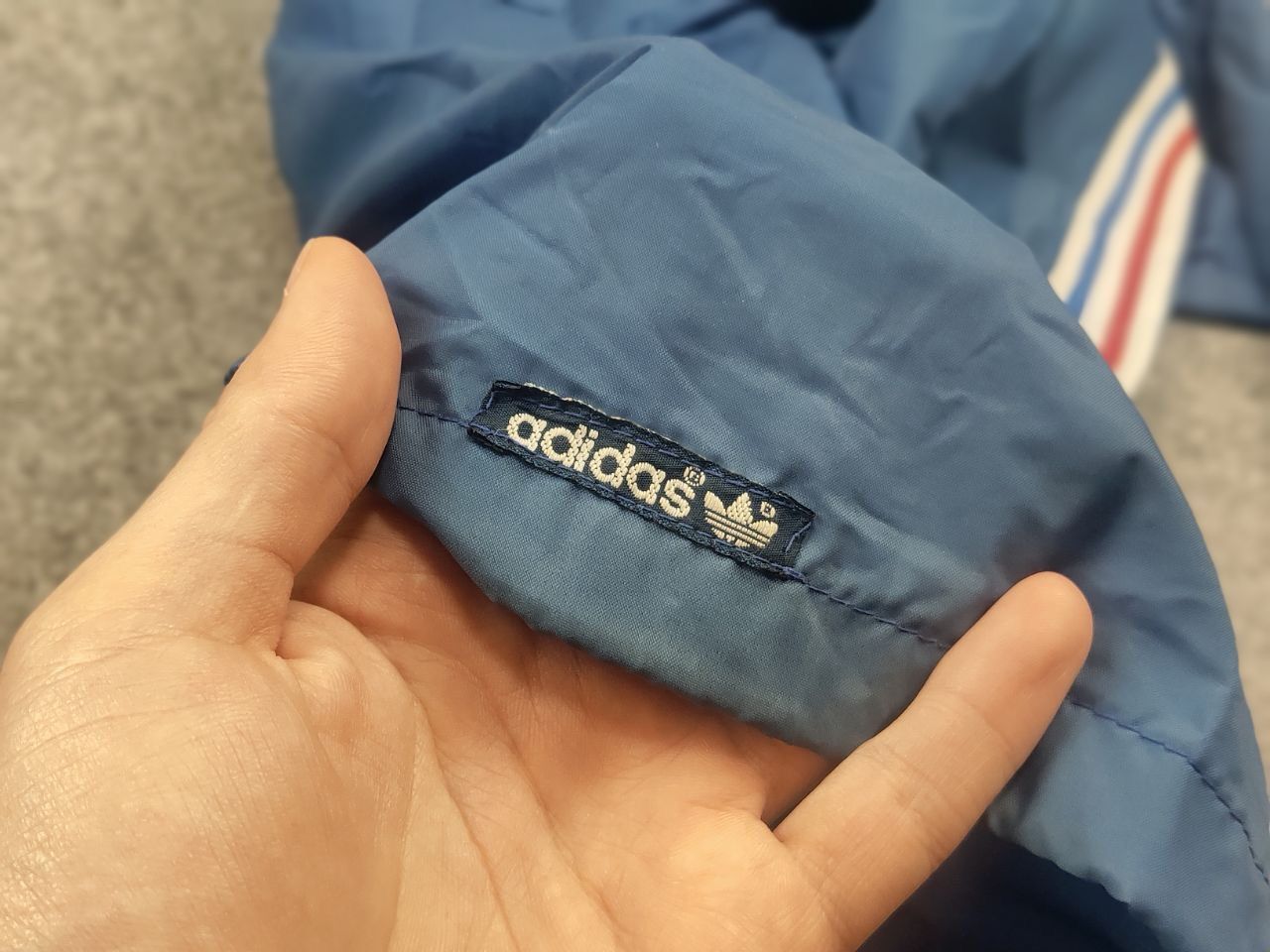 Adidas Rare Vintage 70's Adidas Originals Blue France Zip Jacket Size US S / EU 44-46 / 1 - 10 Thumbnail