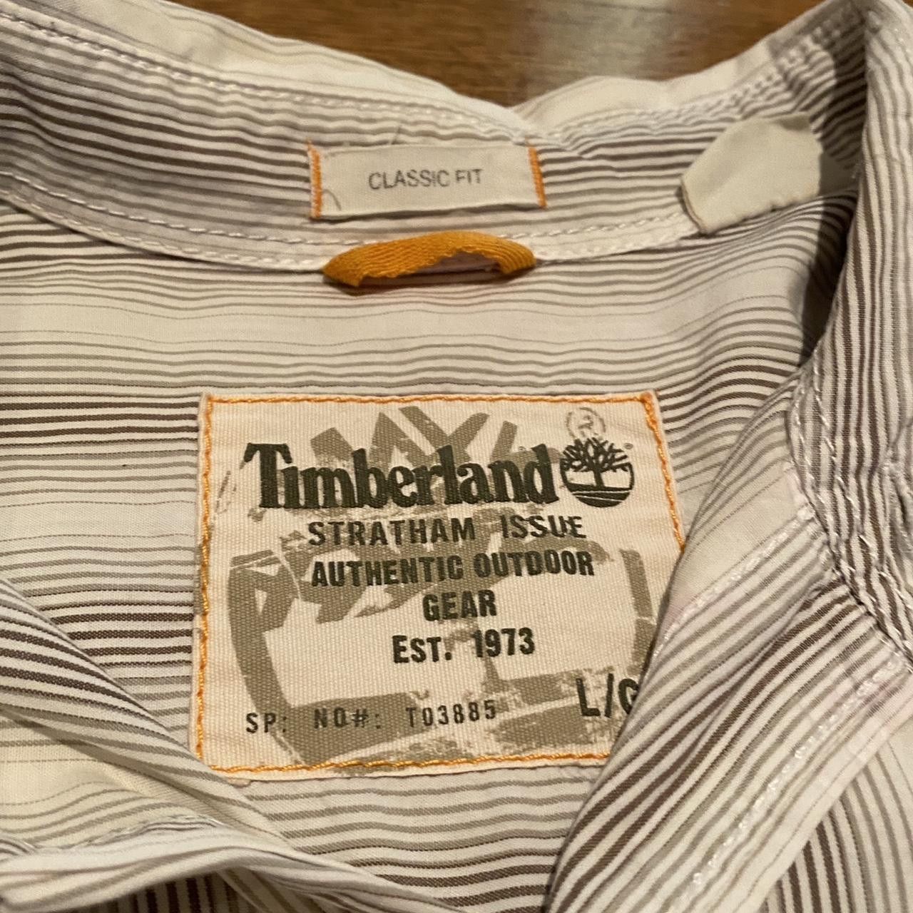 Timberland Vintage striped Timberland Button down Size US L / EU 52-54 / 3 - 3 Thumbnail