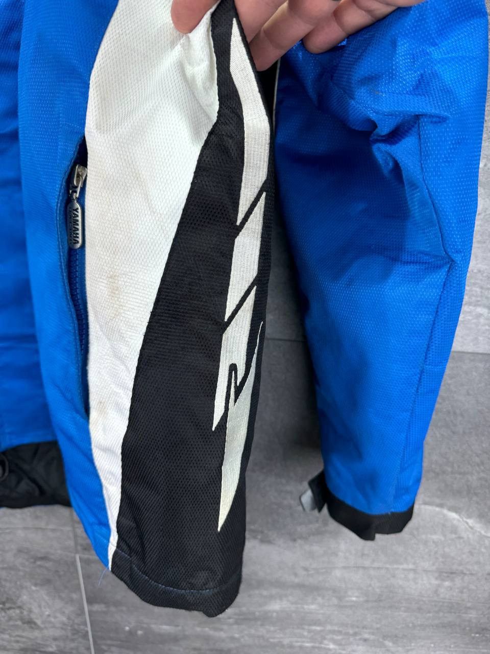 Yamaha Yamaha Rob Mac Racing R1 Mens Full Zip Jacket Blue Nylon Size US XL / EU 56 / 4 - 8 Thumbnail