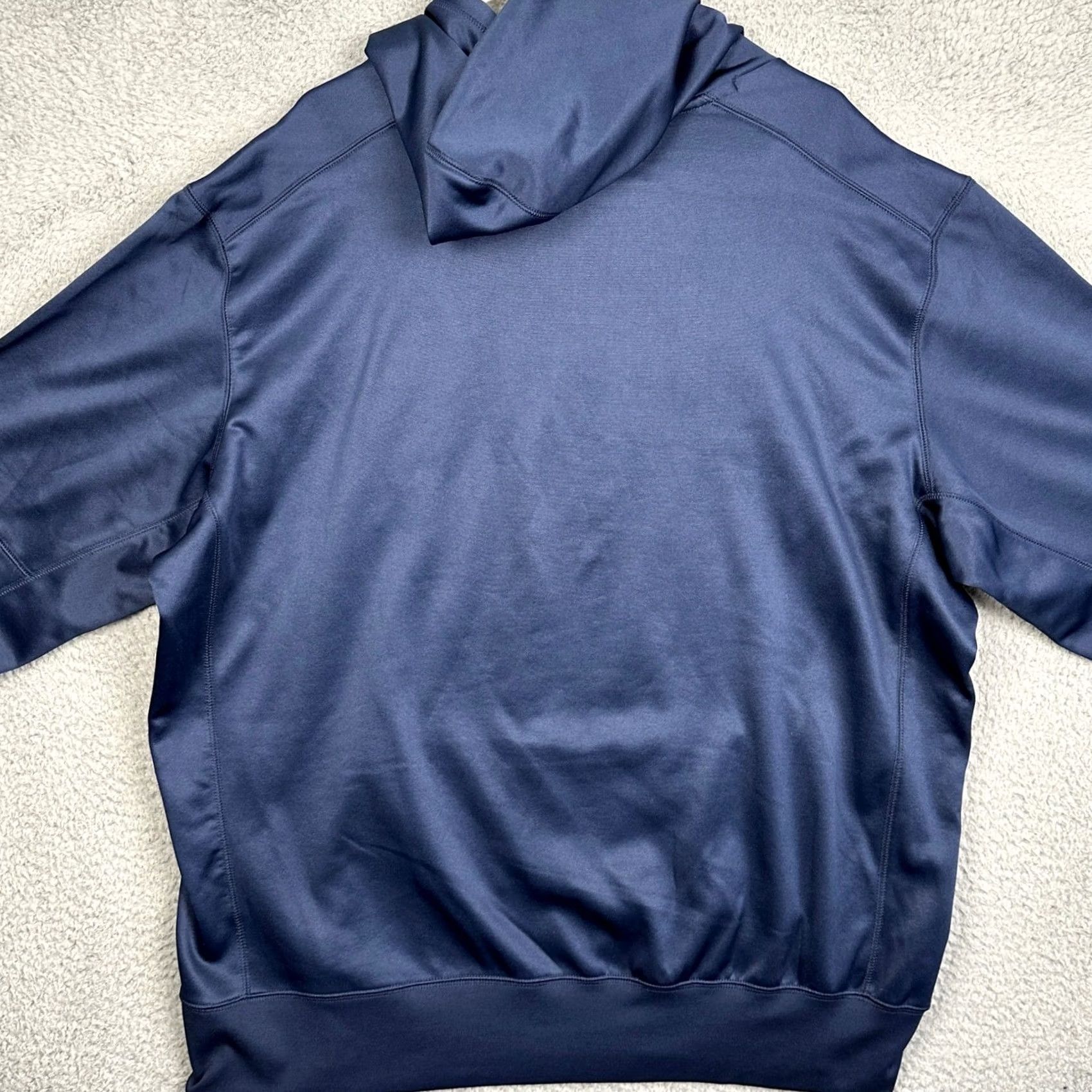 Nike Nike Syracuse Orange Hoodie Mens 2XL Navy Dri-FIT Football Sweatshirt Swoosh Size US XXL / EU 58 / 5 - 3 Thumbnail