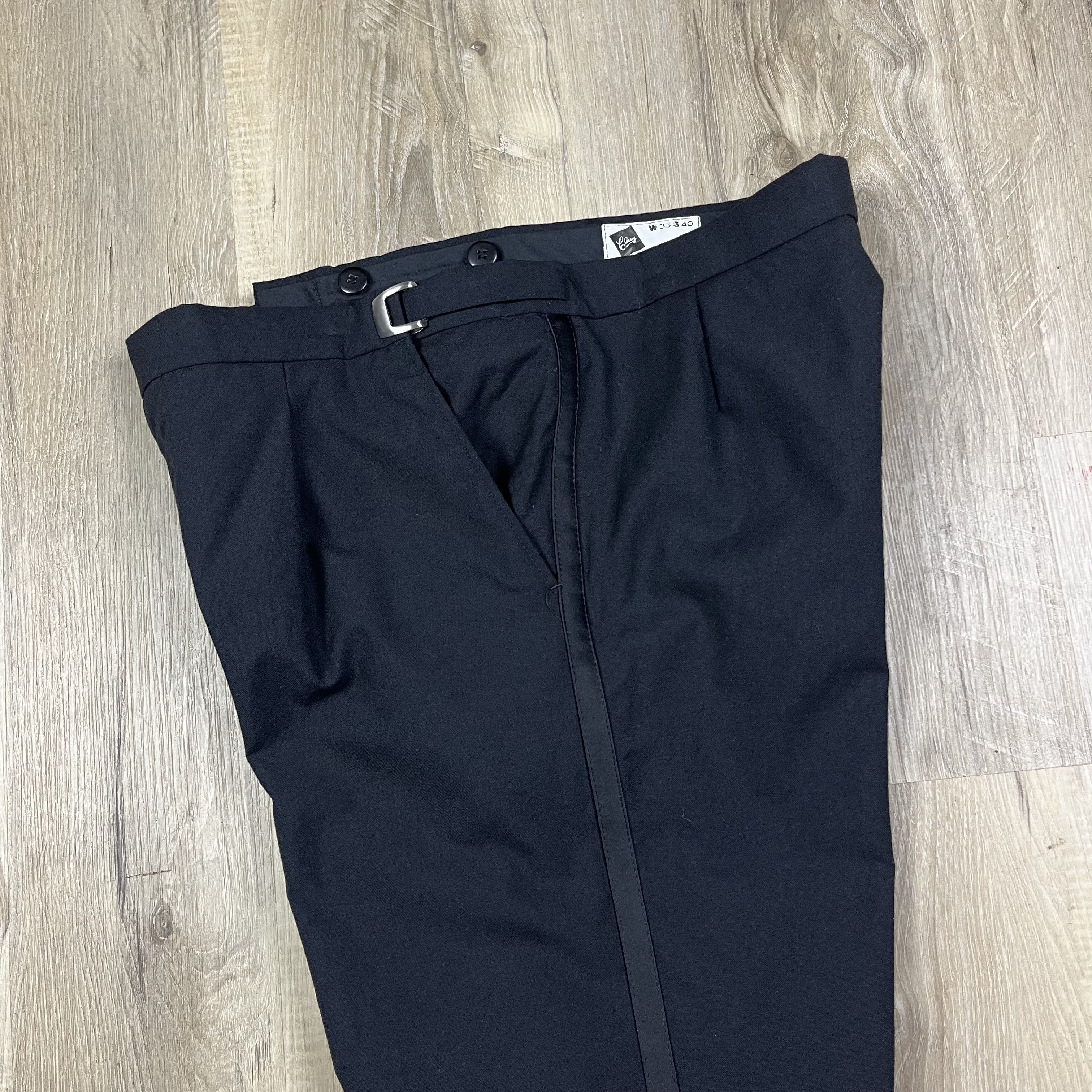 Yves Saint Laurent VTG Yves Saint Laurent Dress Pants 36x28 100% Wool Size US 36 / EU 52 - 4 Thumbnail