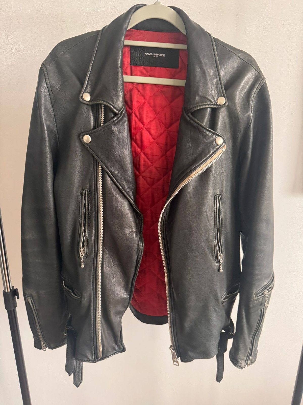 NANO universe Nano Universe leather jacket size s/m Size US S / EU 44-46 / 1 - 5 Thumbnail
