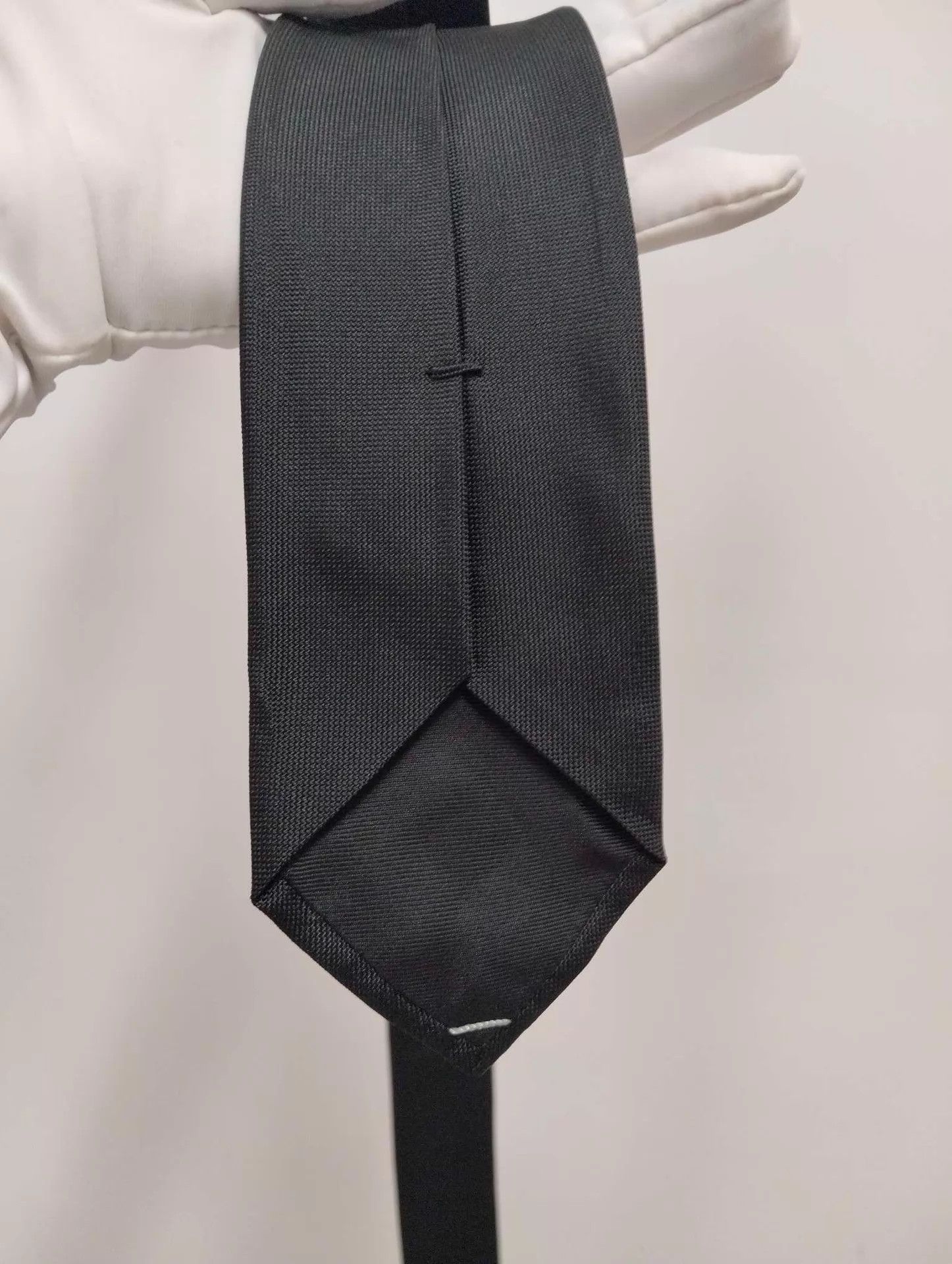 Dior DIOR Black 99 New Silk Tie Size ONE SIZE - 7 Thumbnail
