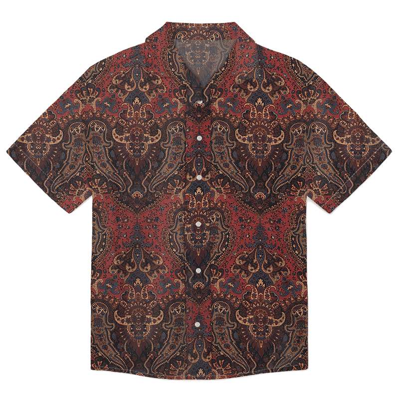 The Unbranded Brand Multicolore Shirt in Paisley Size US S / EU 44-46 / 1 - 1 Thumbnail