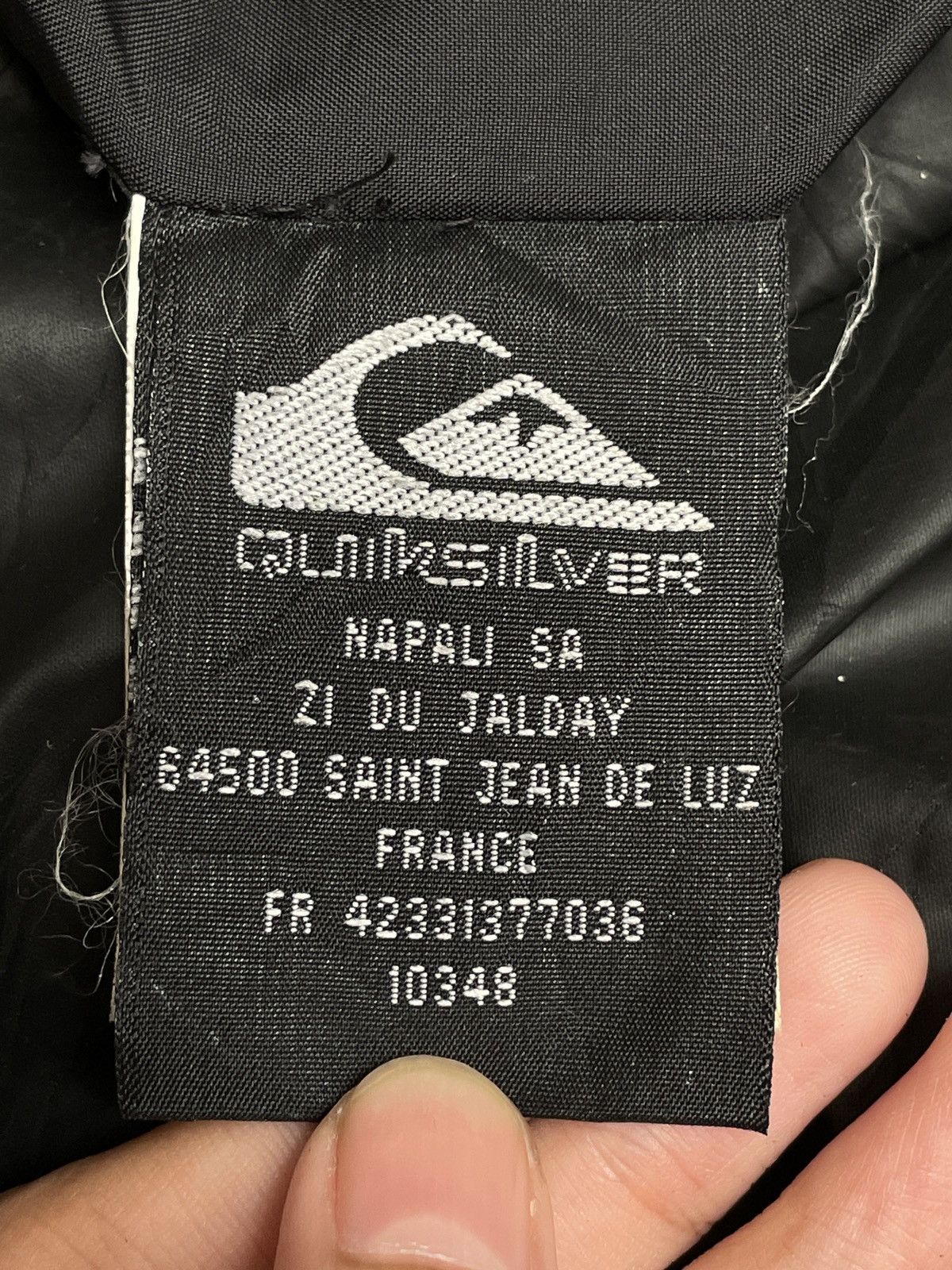 Quicksilver × Vintage Vintage Brand Quicksilver Ski Jacket 1990s Size US M / EU 48-50 / 2 - 13 Thumbnail