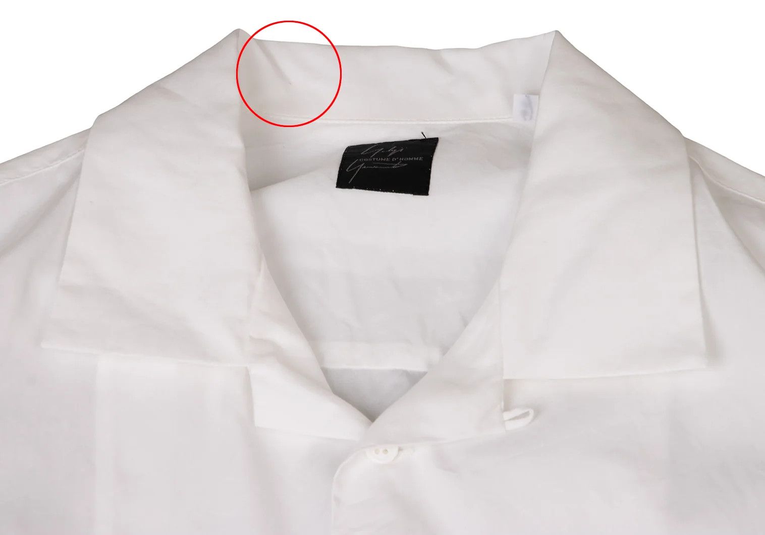 Yohji Yamamoto Yohji Yamamoto COSTUME Flap Pocket Open Collar Shirt Size US S / EU 44-46 / 1 - 3 Thumbnail