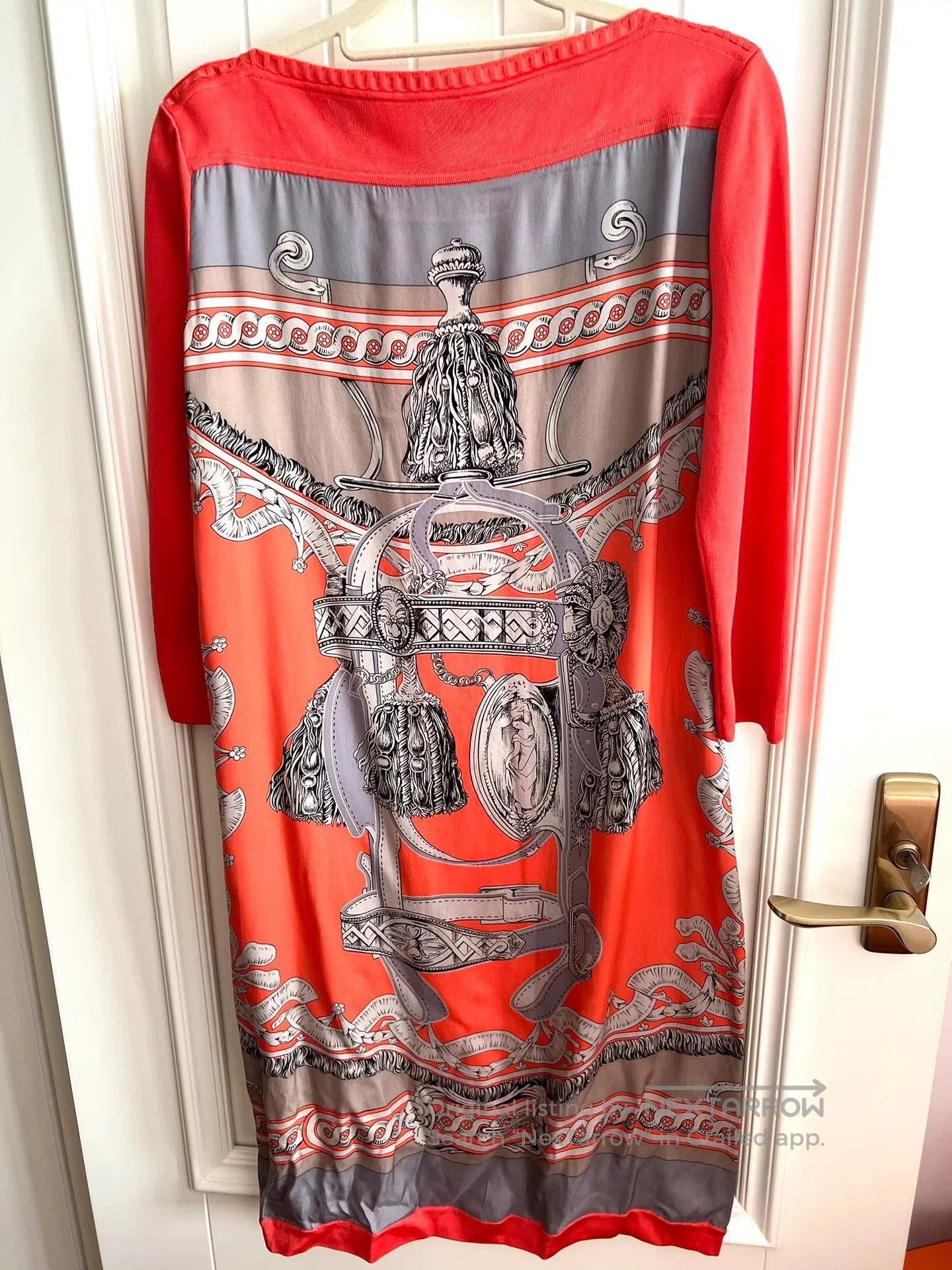 Hermes Hermes Silk Dress Size 36. Size US XS / EU 42 / 0 - 2 Thumbnail