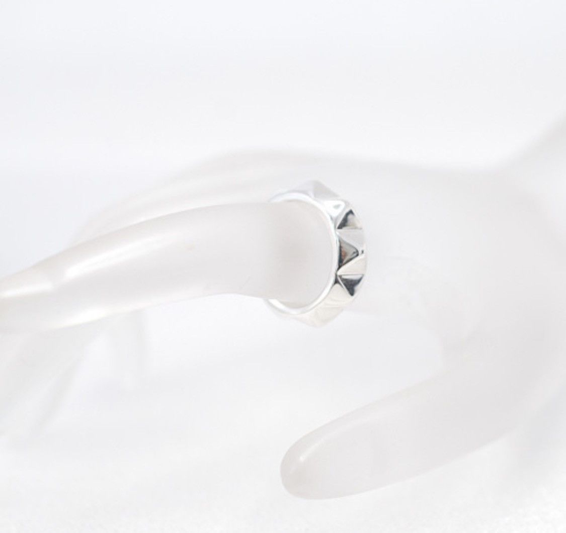 Hysteric Glamour Hysteric Glamour Studded Silver Ring US5 Size ONE SIZE - 2 Thumbnail