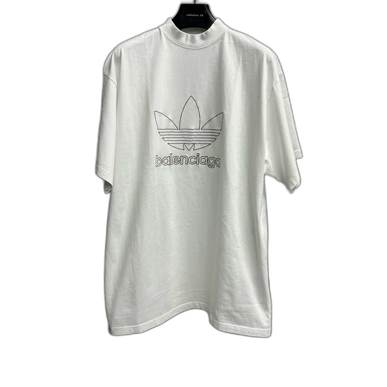 Balenciaga Balenciaga Adidas Logo Graphic TShirt-2505 Size US S / EU 44-46 / 1 - 1 Thumbnail