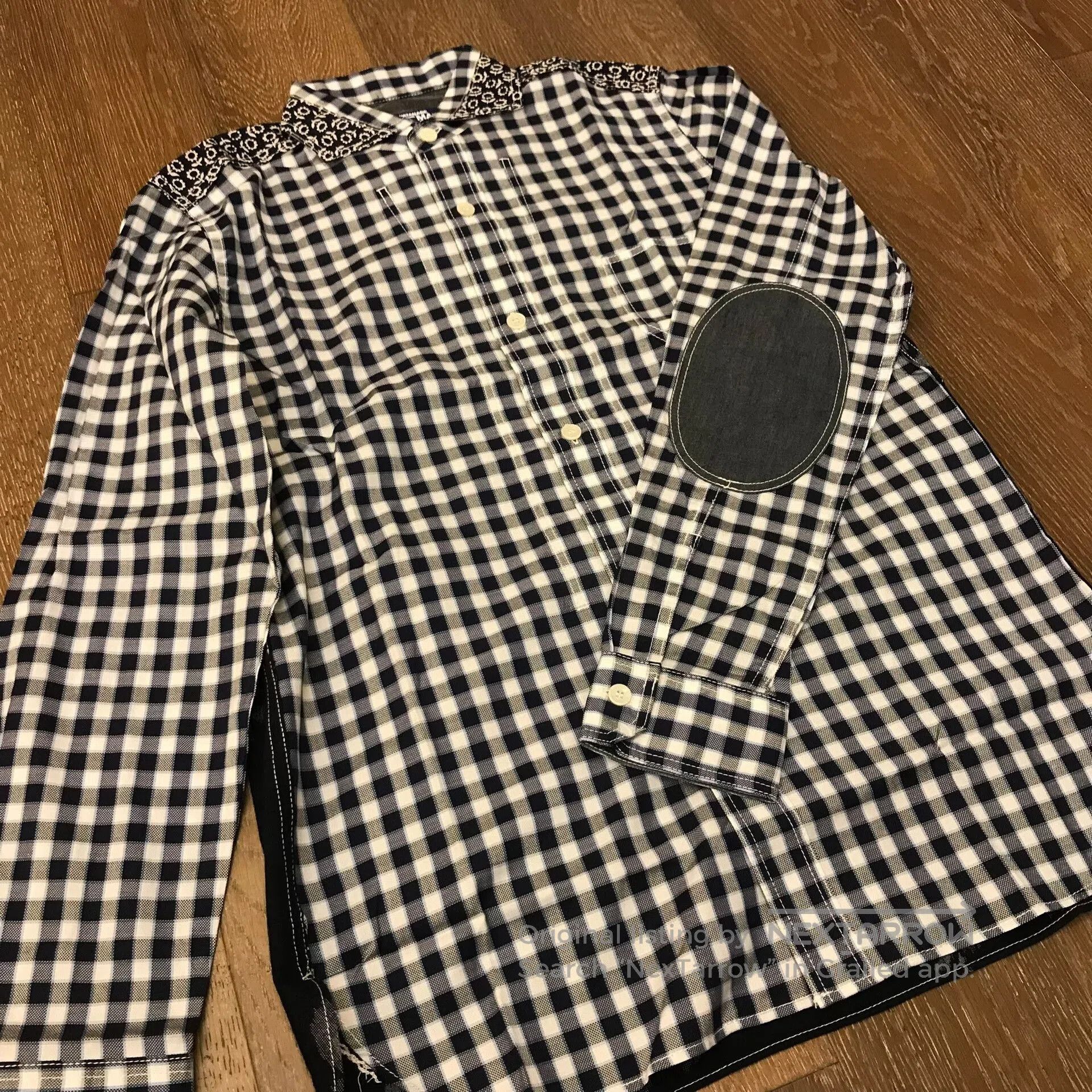 Junya Watanabe Junya Watanabe Man Floral Plaid Shirt. Size US S / EU 44-46 / 1 - 2 Thumbnail